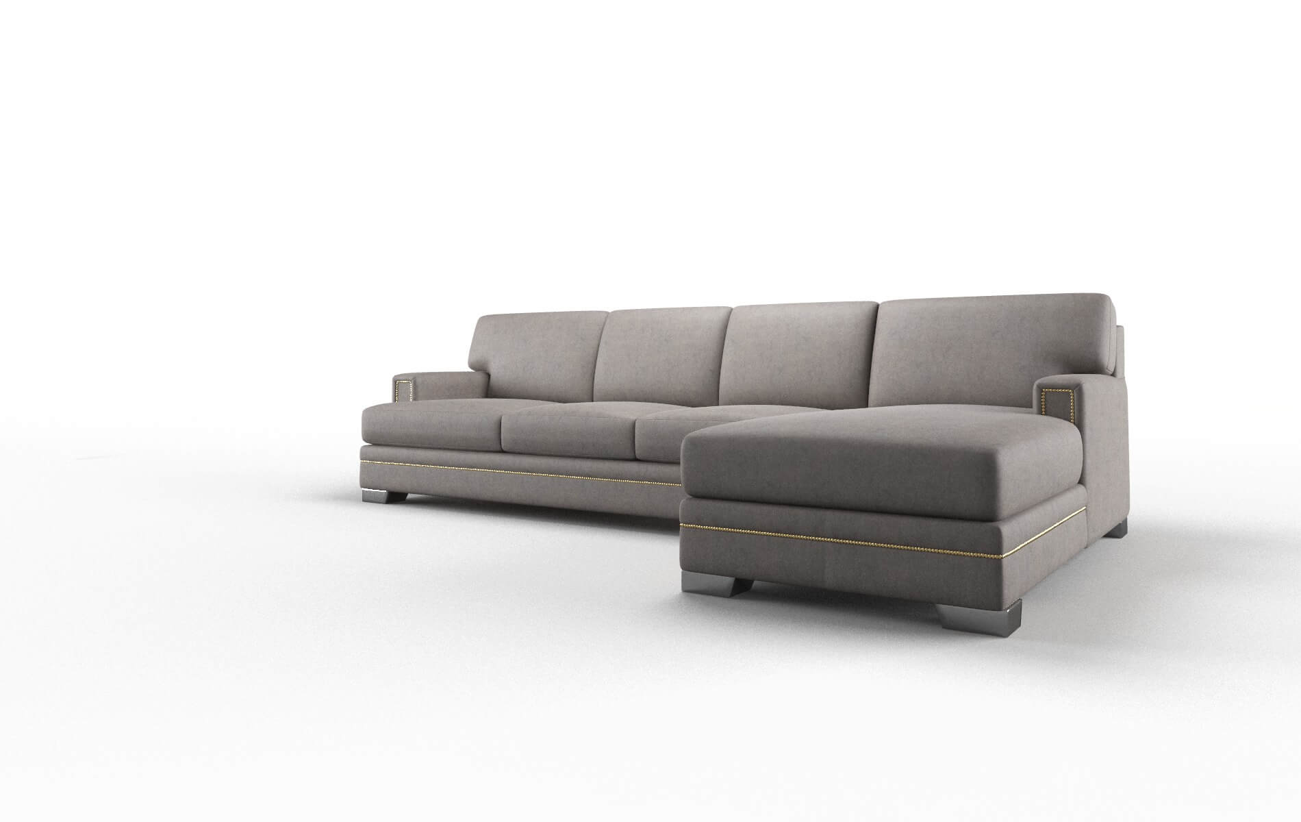 Barcelona Noble Otter Panel metal legs 4