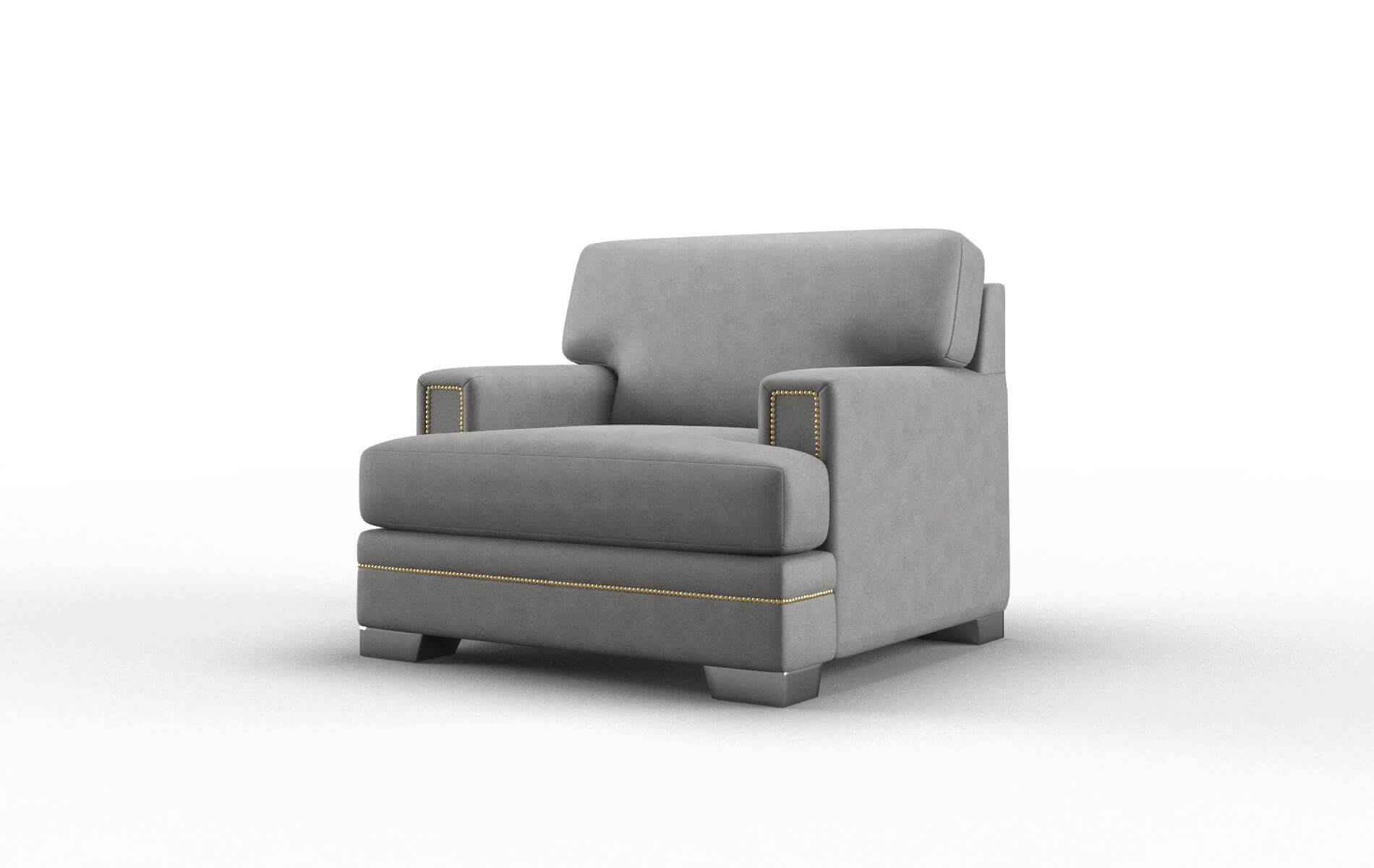 Barcelona Noble Smoke Chair metal legs 4