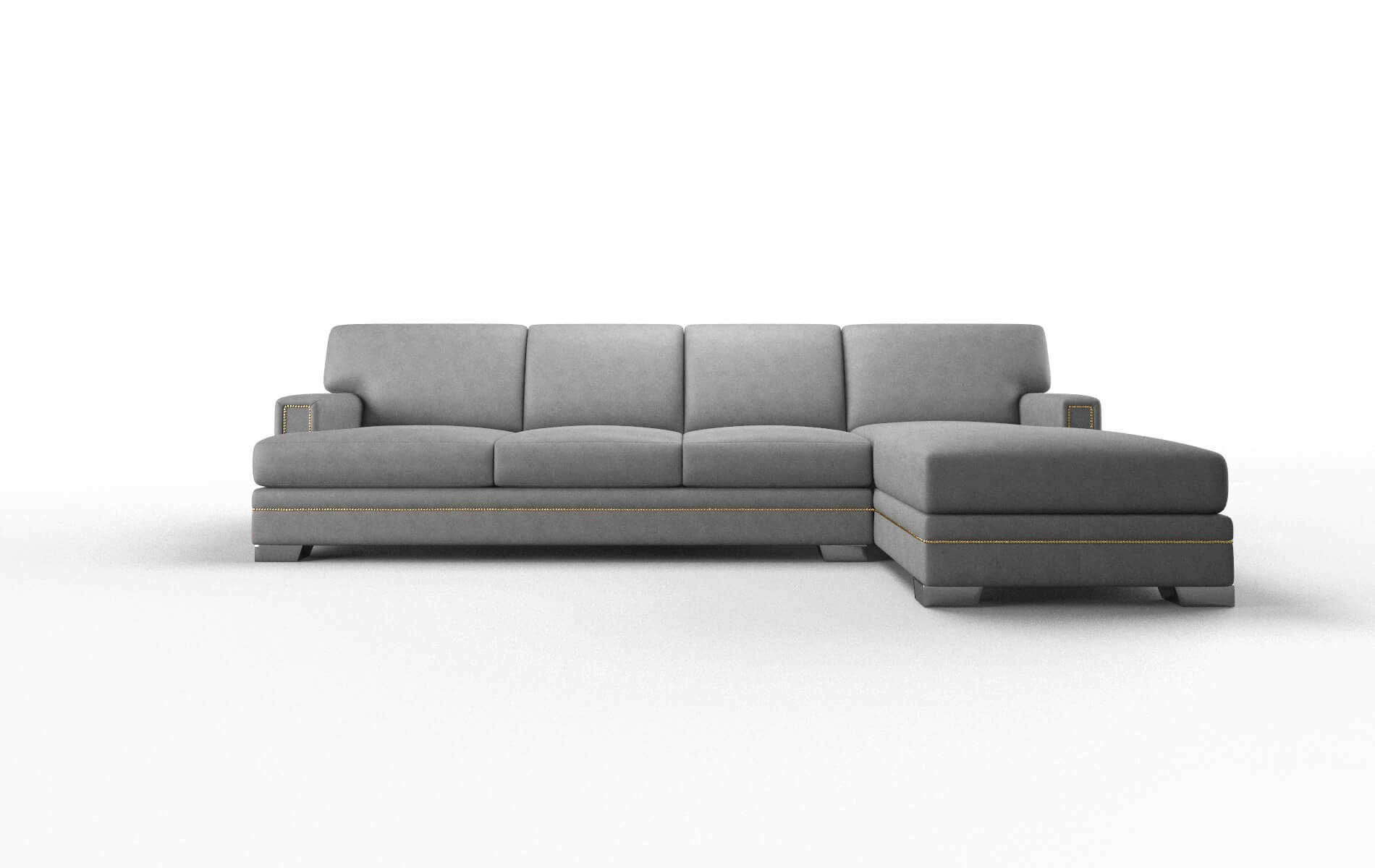 Barcelona Noble Smoke Panel metal legs 1