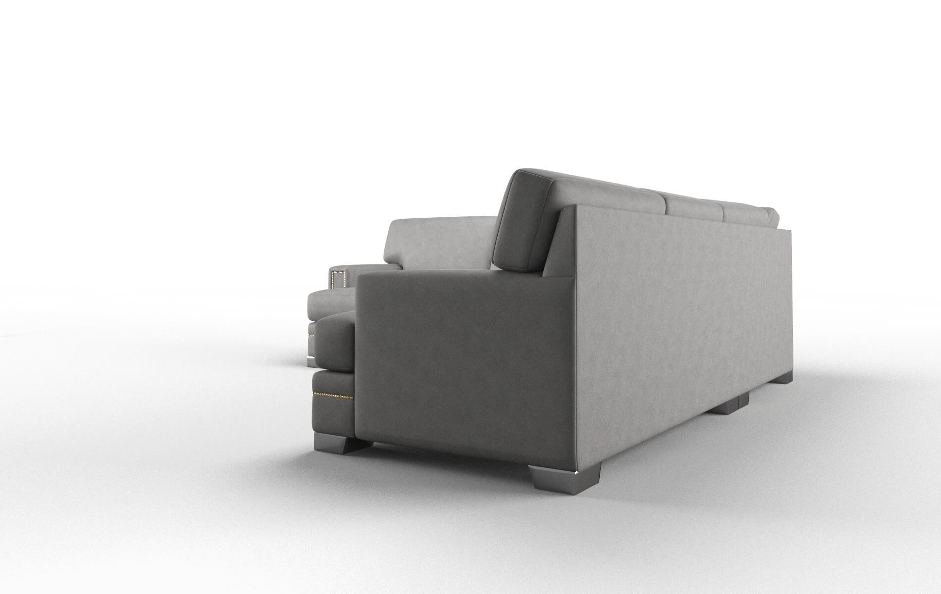 Barcelona Noble Smoke Sectional metal legs 4