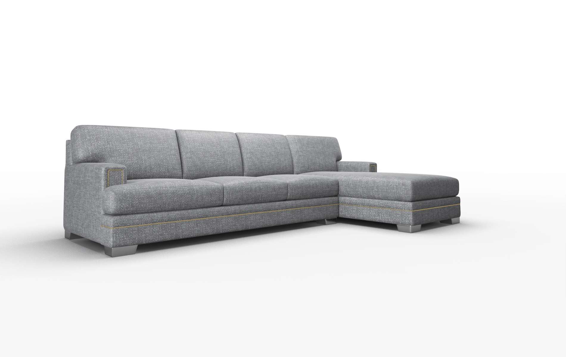 Barcelona Notion Graphite Panel metal legs 2