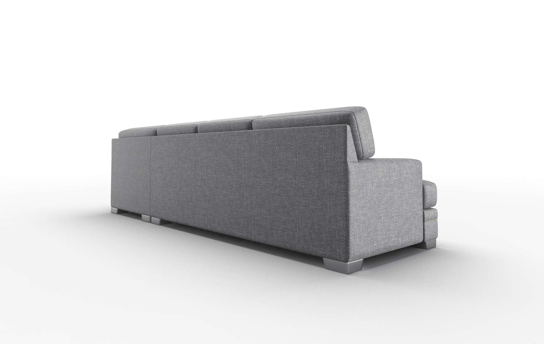 Barcelona Notion Graphite Panel metal legs 5