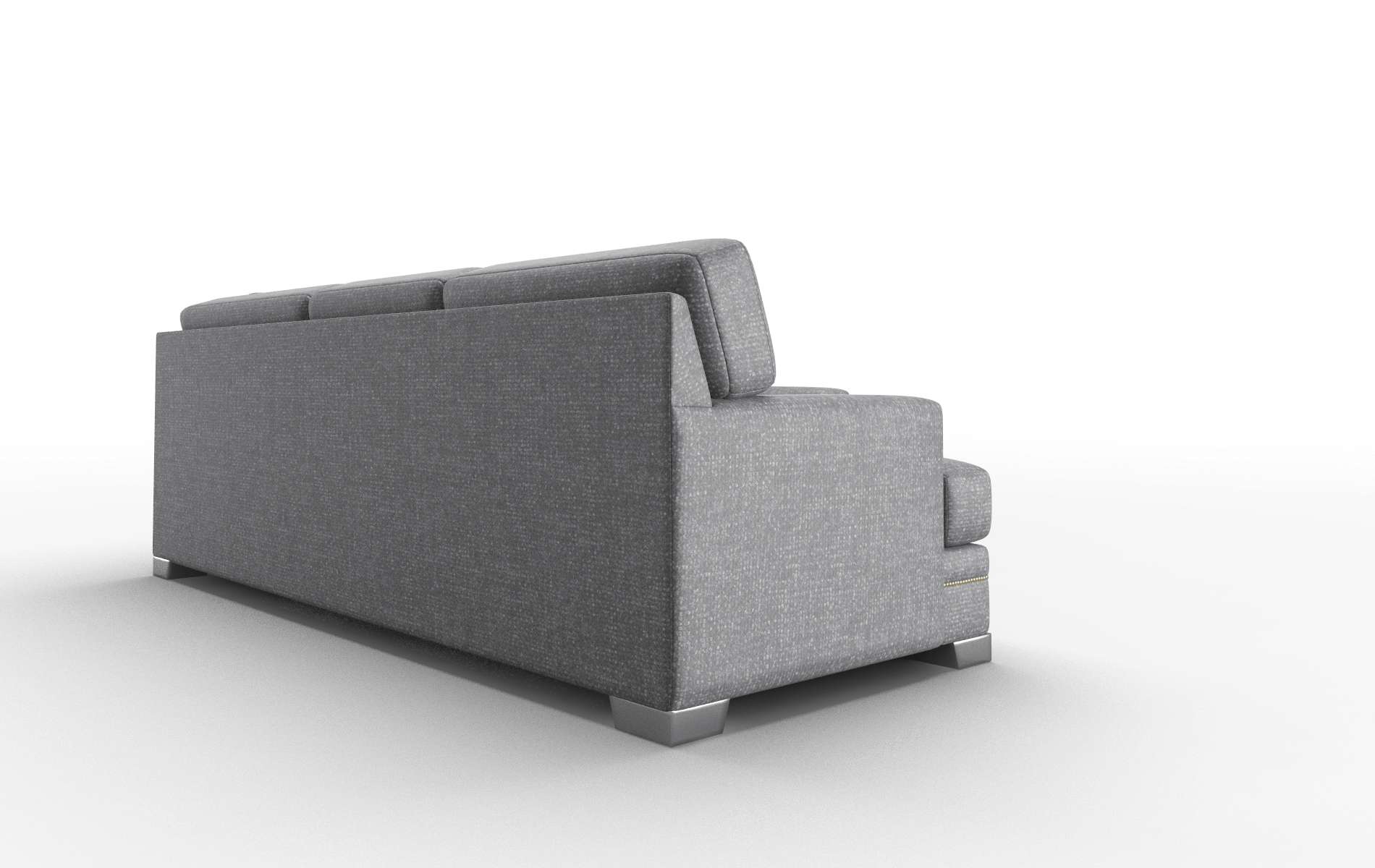 Barcelona Notion Graphite Sectional metal legs 3