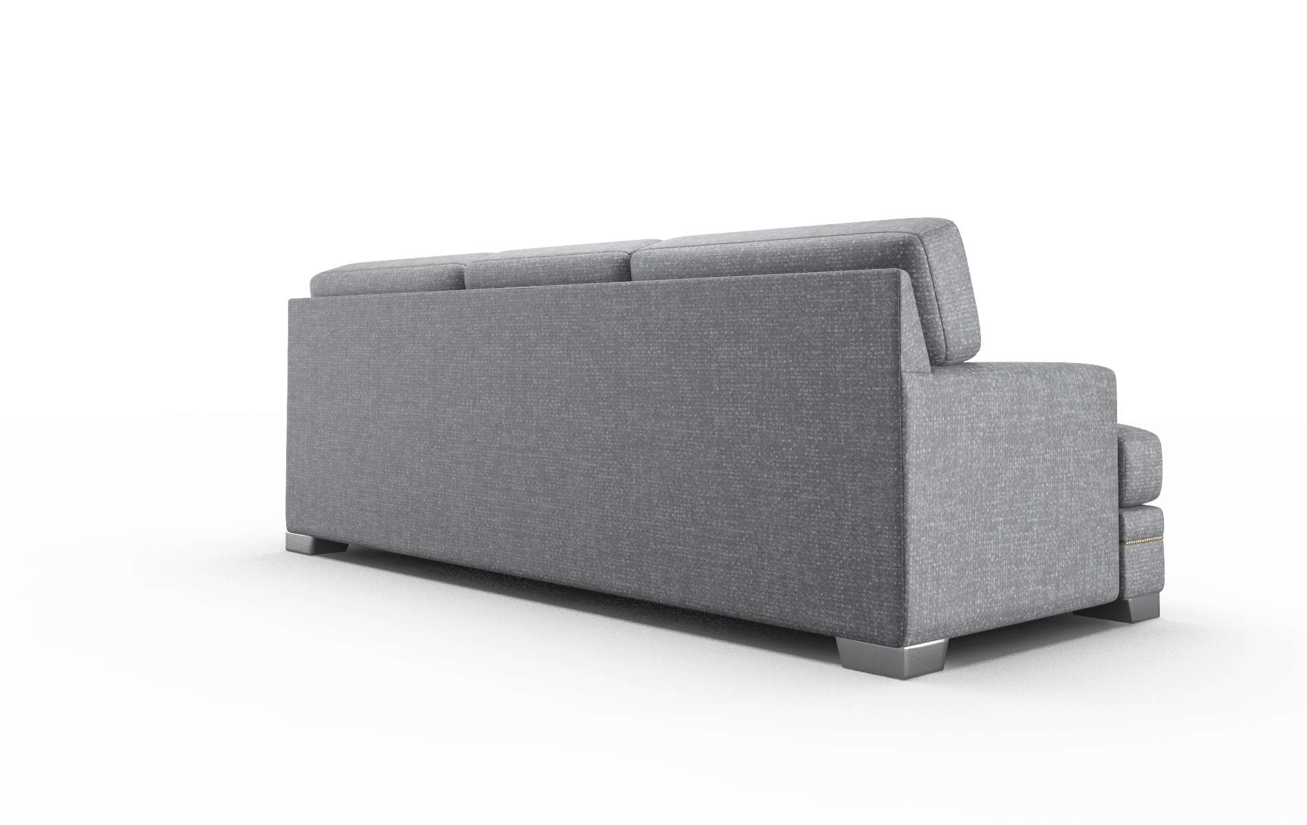 Barcelona Notion Graphite Sofa metal legs 5