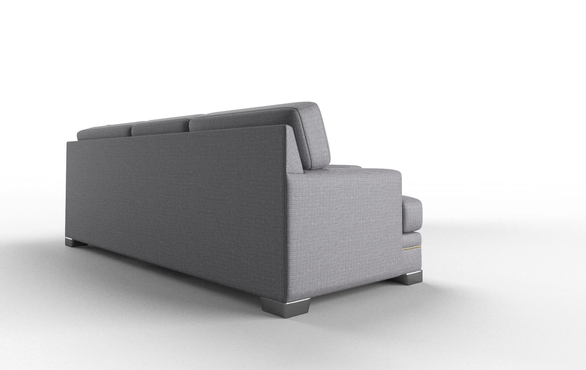 Barcelona Parker Ash Sectional metal legs 3