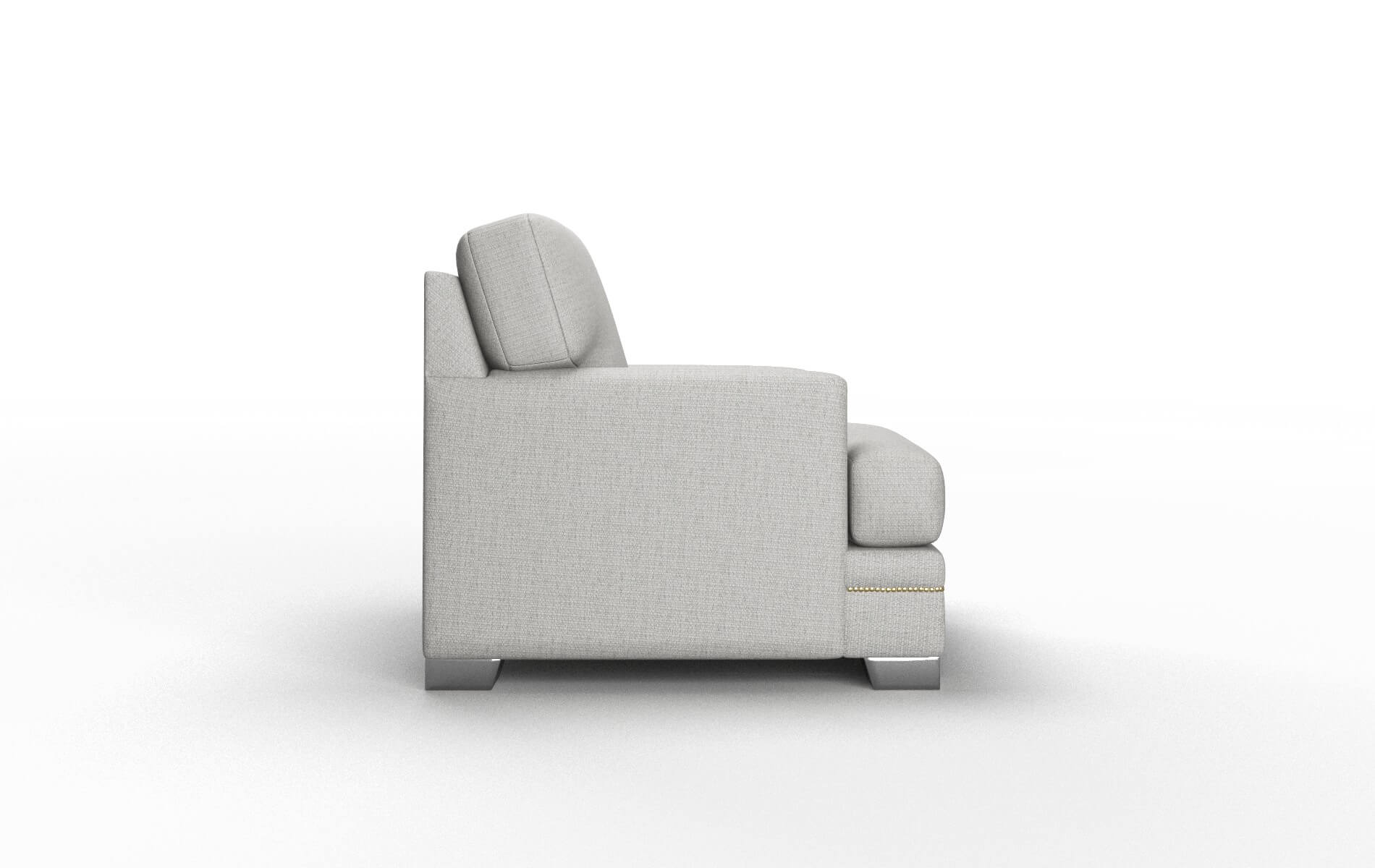 Barcelona Parker Silver Chair metal legs 3