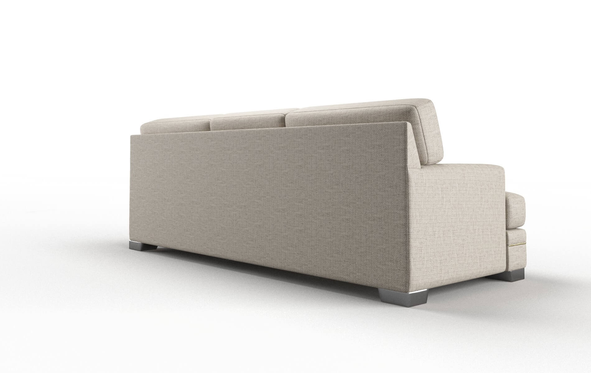 Barcelona Parker Wheat Sofa metal legs 5