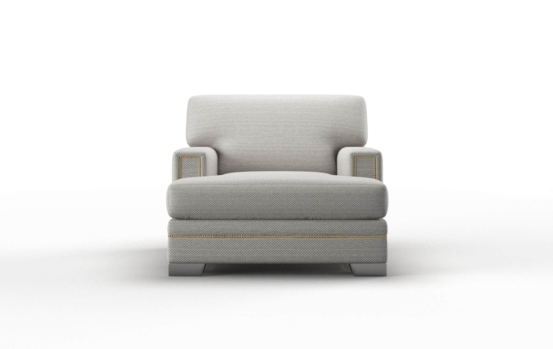 Barcelona Phoenix silver Chair Metal Legs  1