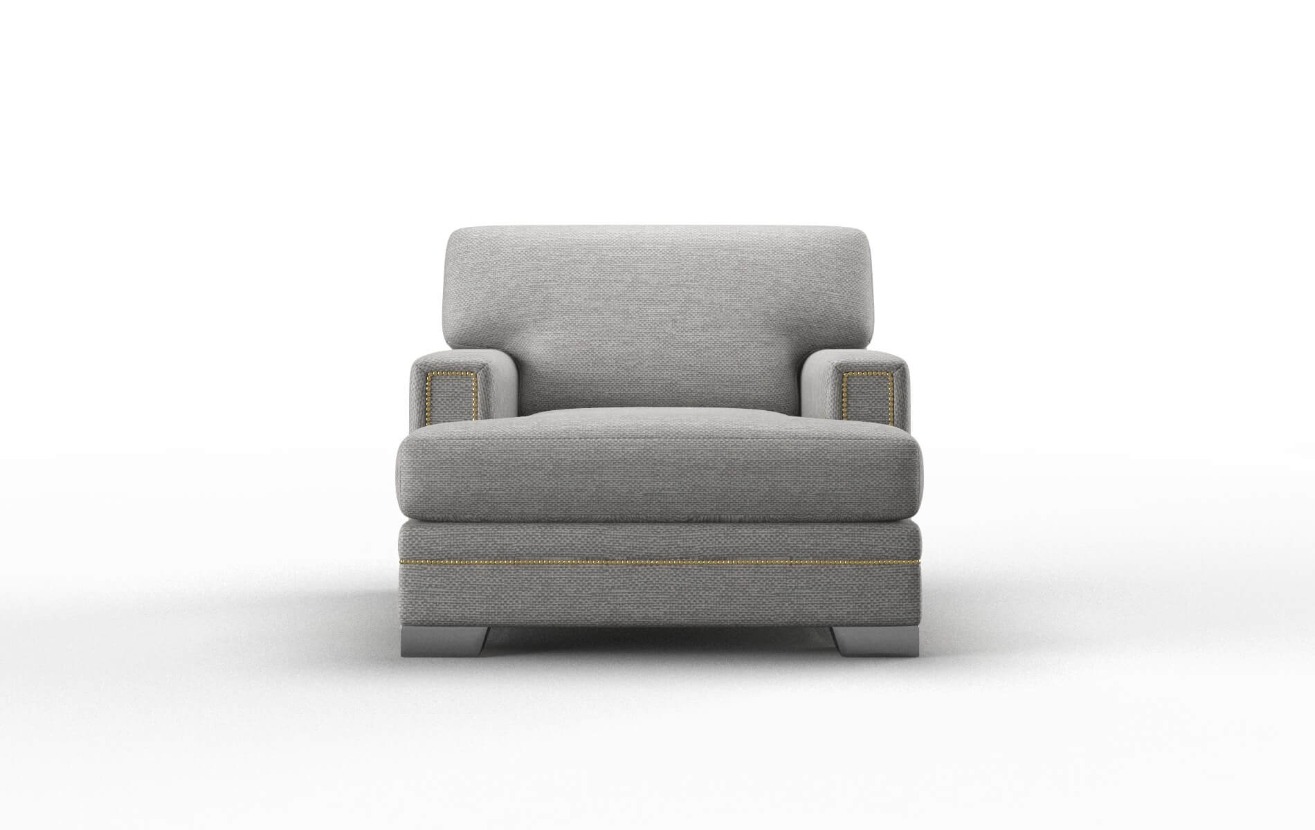 Barcelona Phoenix smoke Chair Metal Legs  1