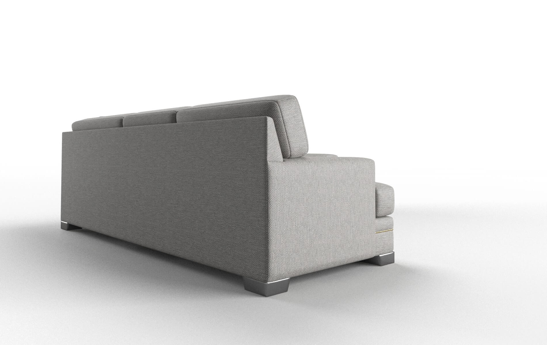 Barcelona Phoenix Smoke Sectional metal legs 3