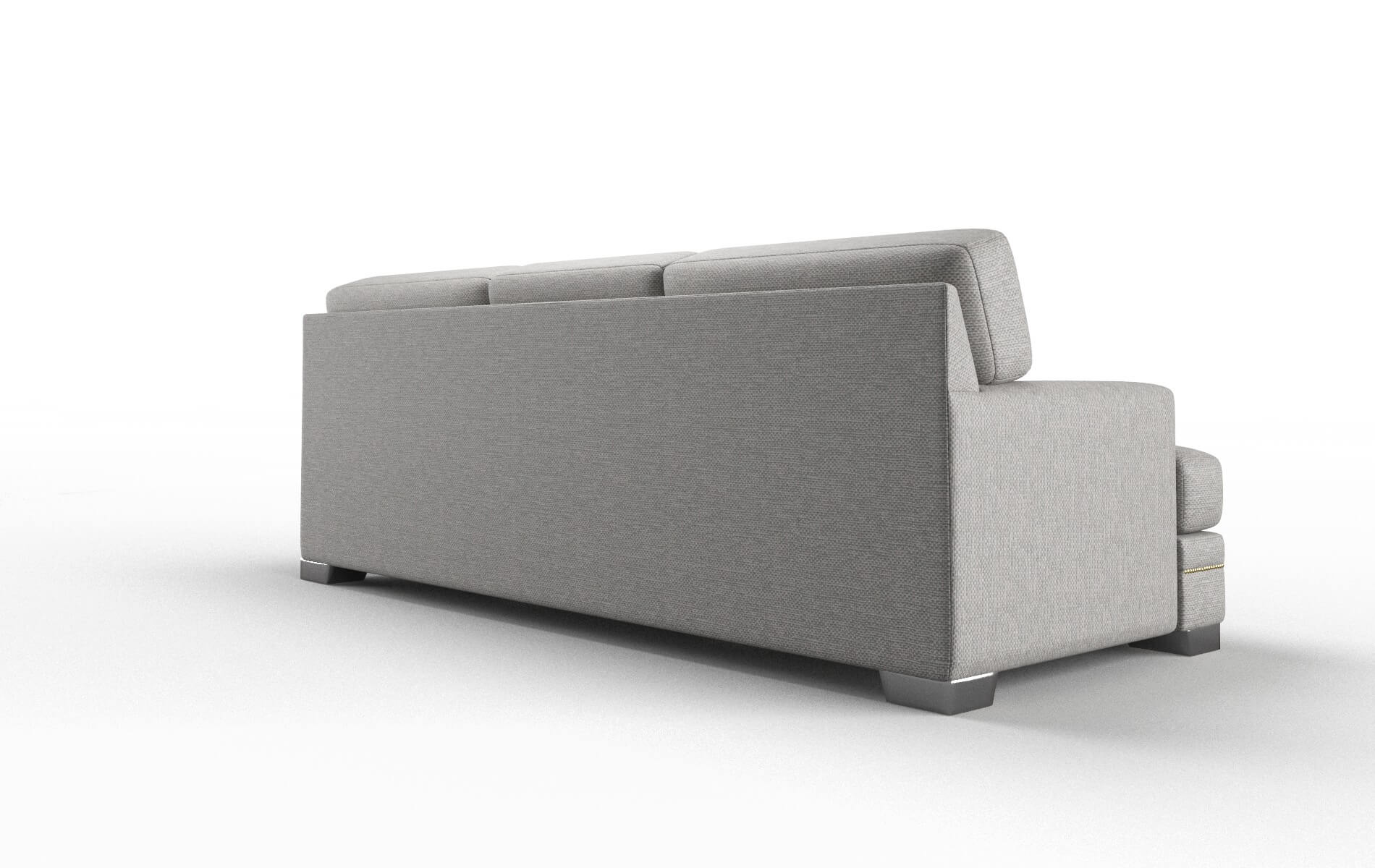 Barcelona Phoenix Smoke Sofa metal legs 5