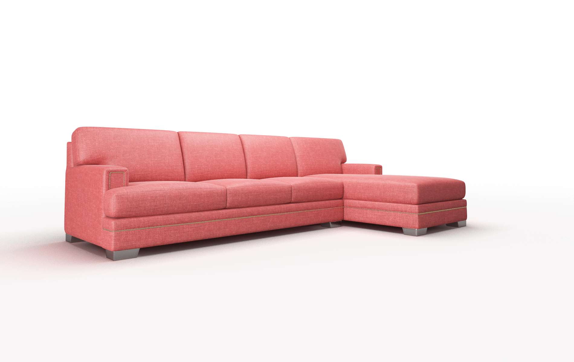 Barcelona Portland Berry Panel metal legs 2