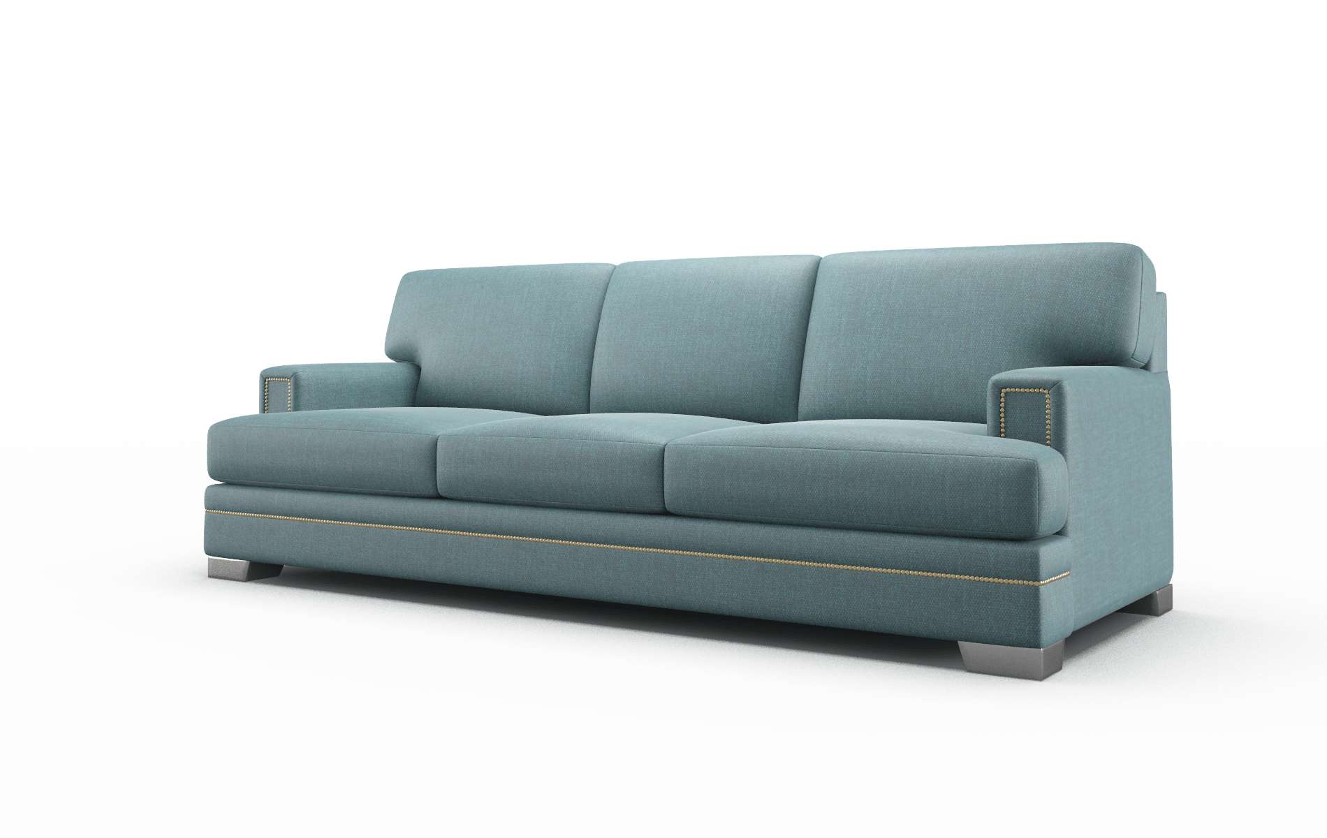 Barcelona Portland Lake Sofa metal legs 4
