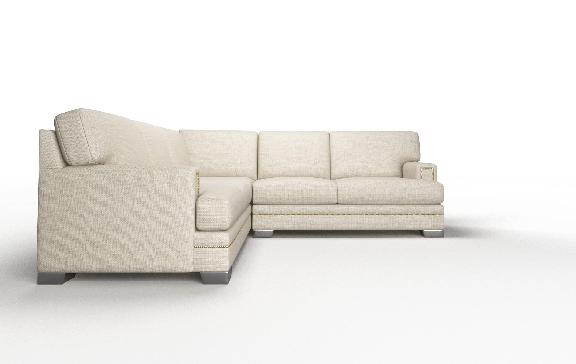 Barcelona Prime Dusk Sectional metal legs 2