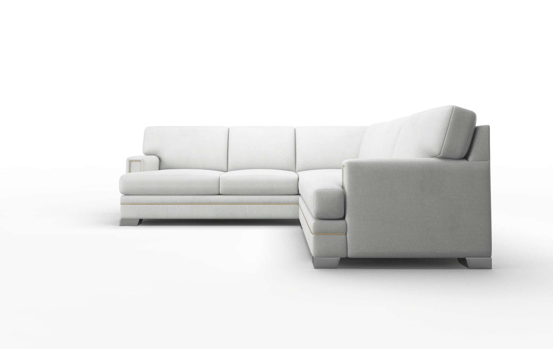 Barcelona Prisma Steam Sectional metal legs 5