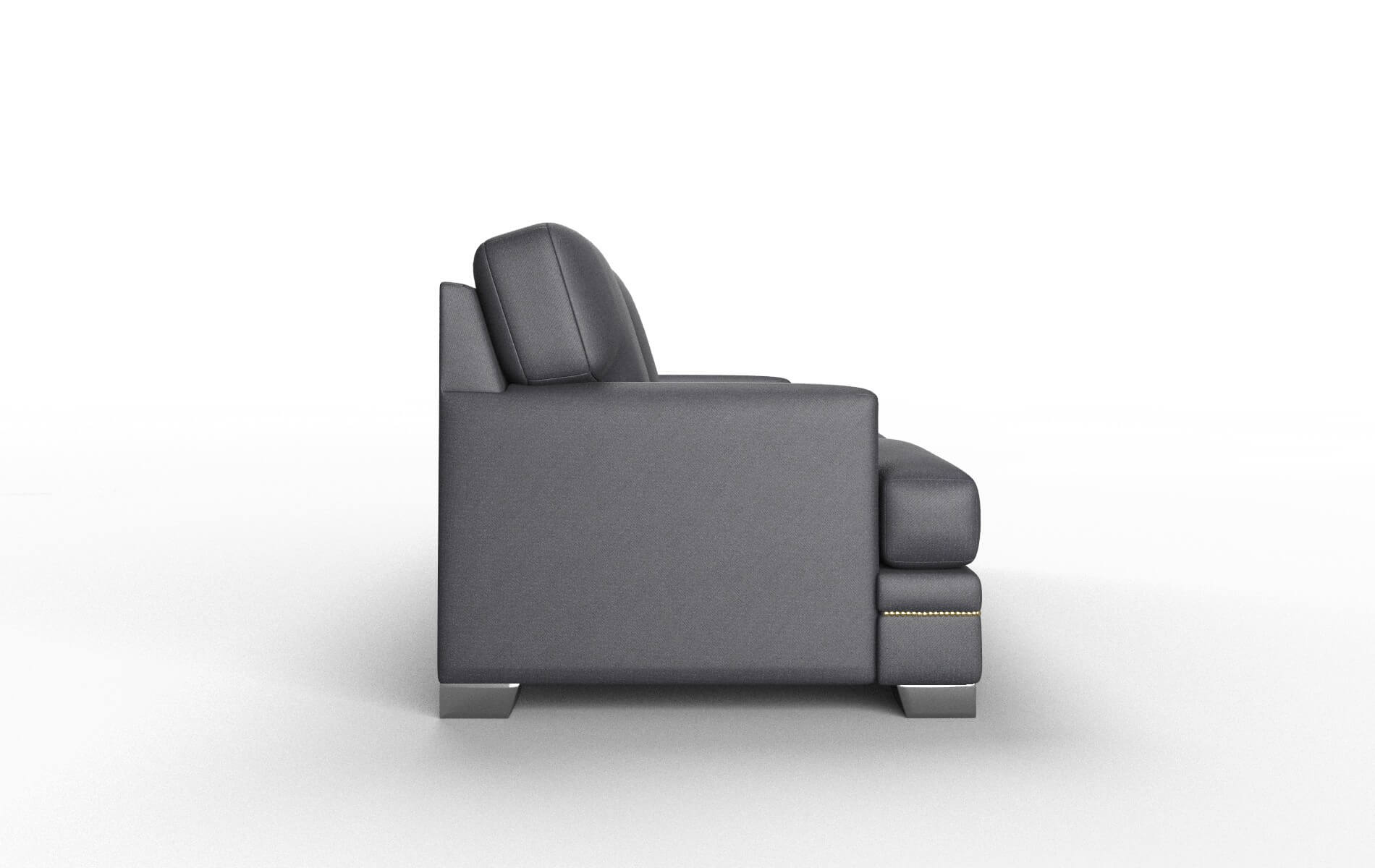 Barcelona Redondo Navy Sofa metal legs 3