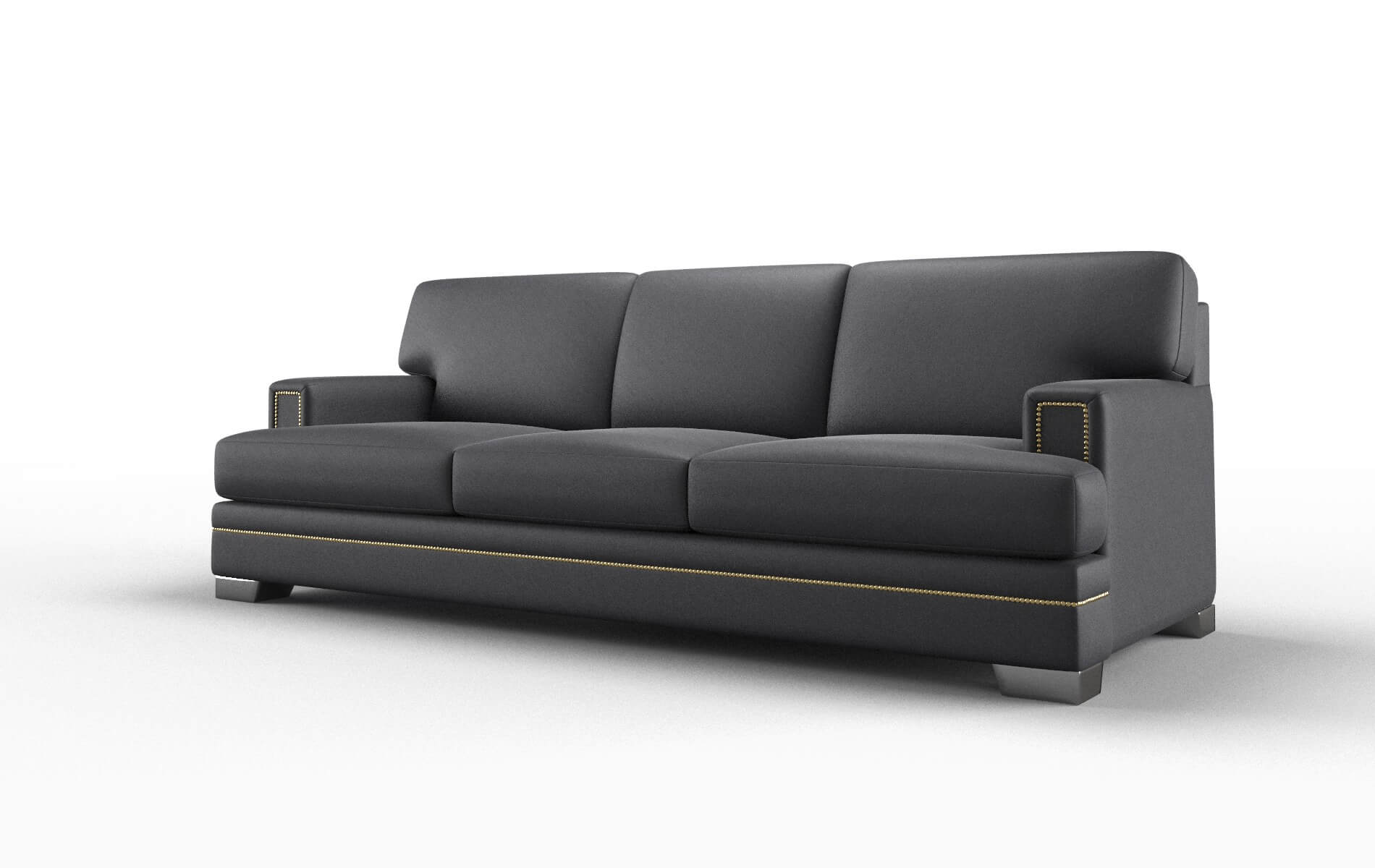 Barcelona Redondo Navy Sofa metal legs 4