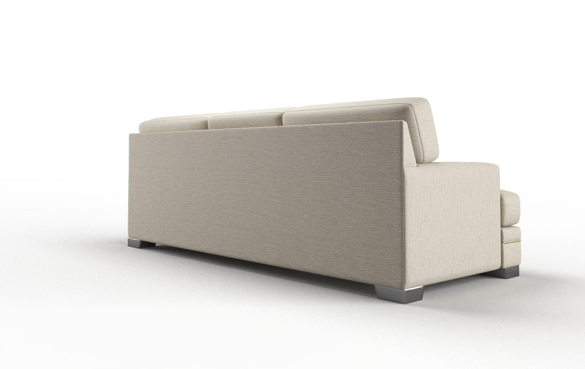 Barcelona Rocket Dove Sofa metal legs 5