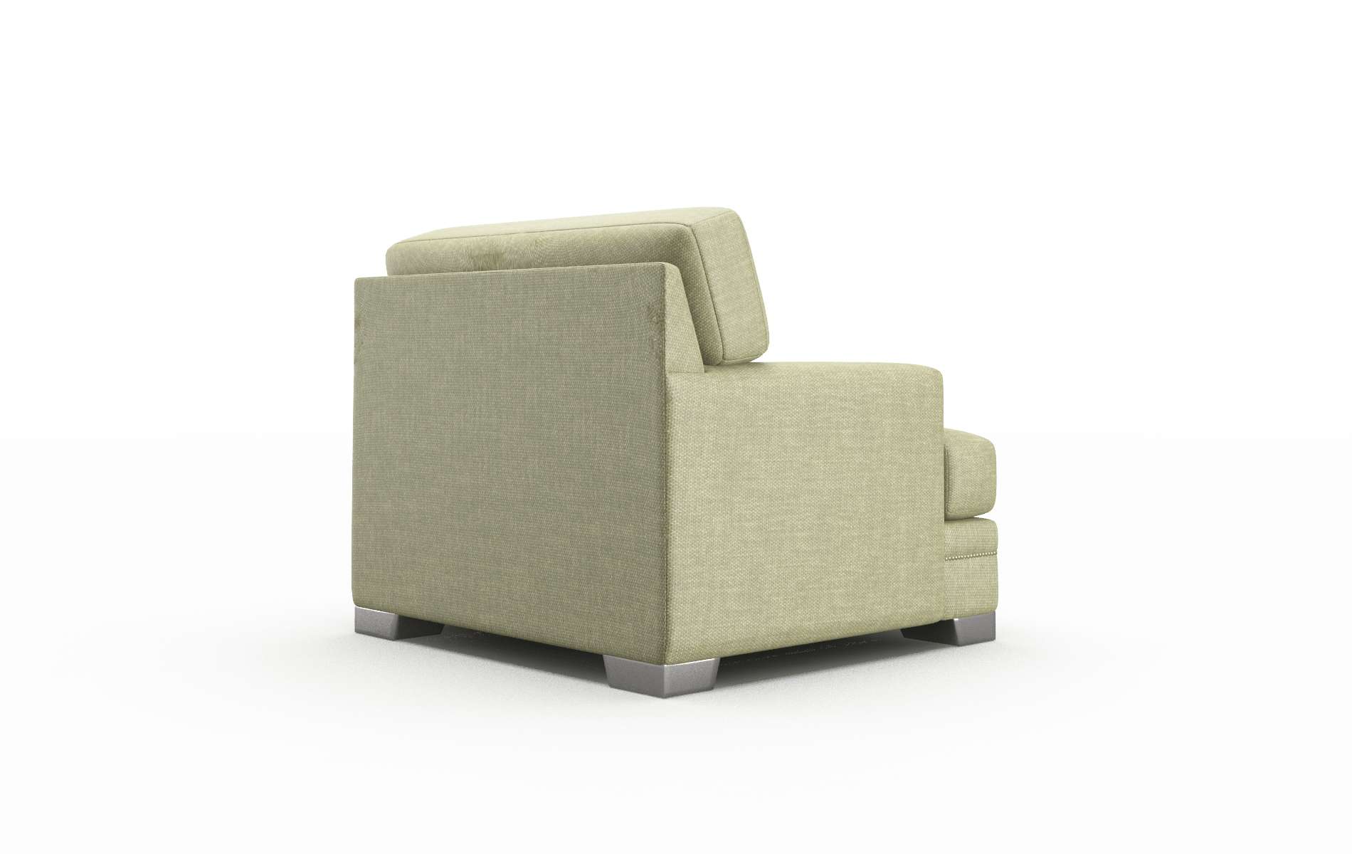 Barcelona Rocket Evergreen Chair metal legs 5