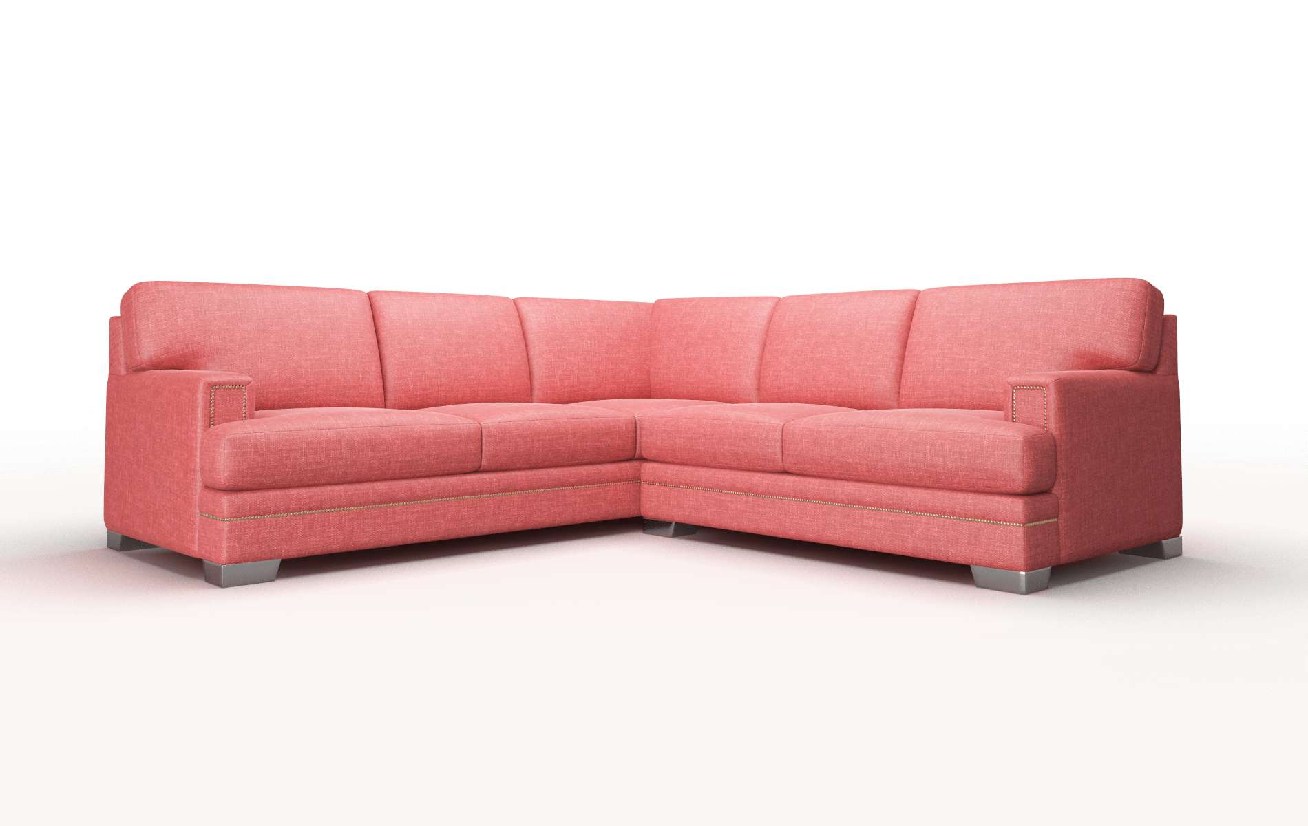 Barcelona Royale Berry Sectional metal legs