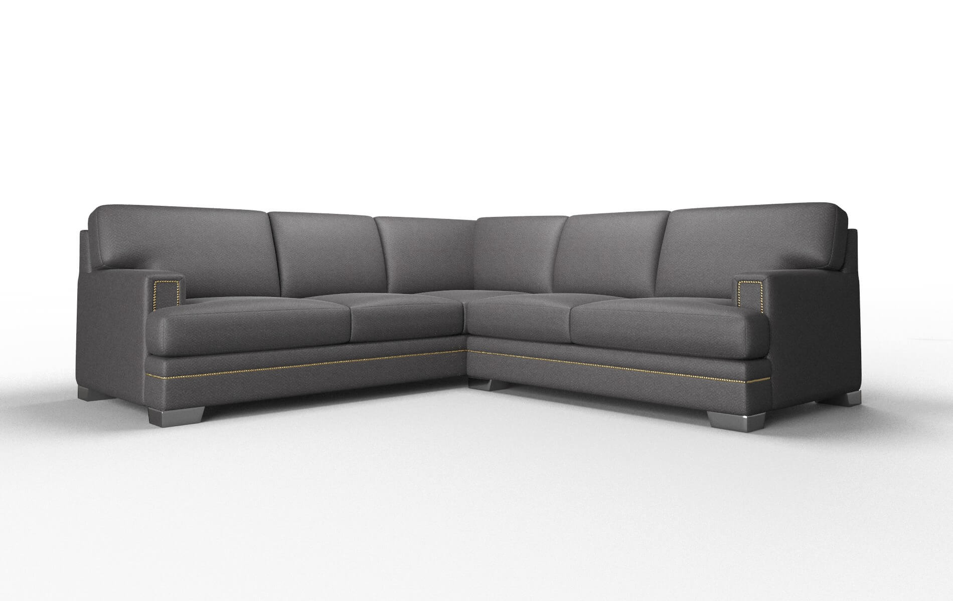Barcelona Royale Eclipse Sectional metal legs 1
