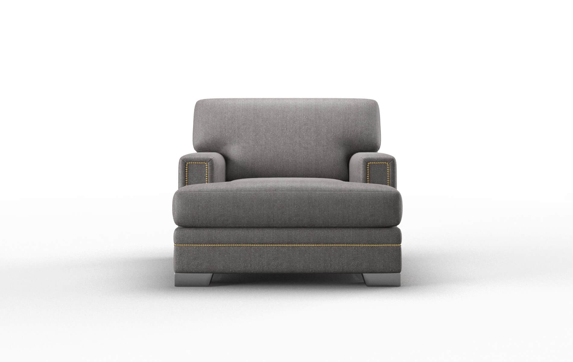 Barcelona Sasha Granite Chair metal legs 1