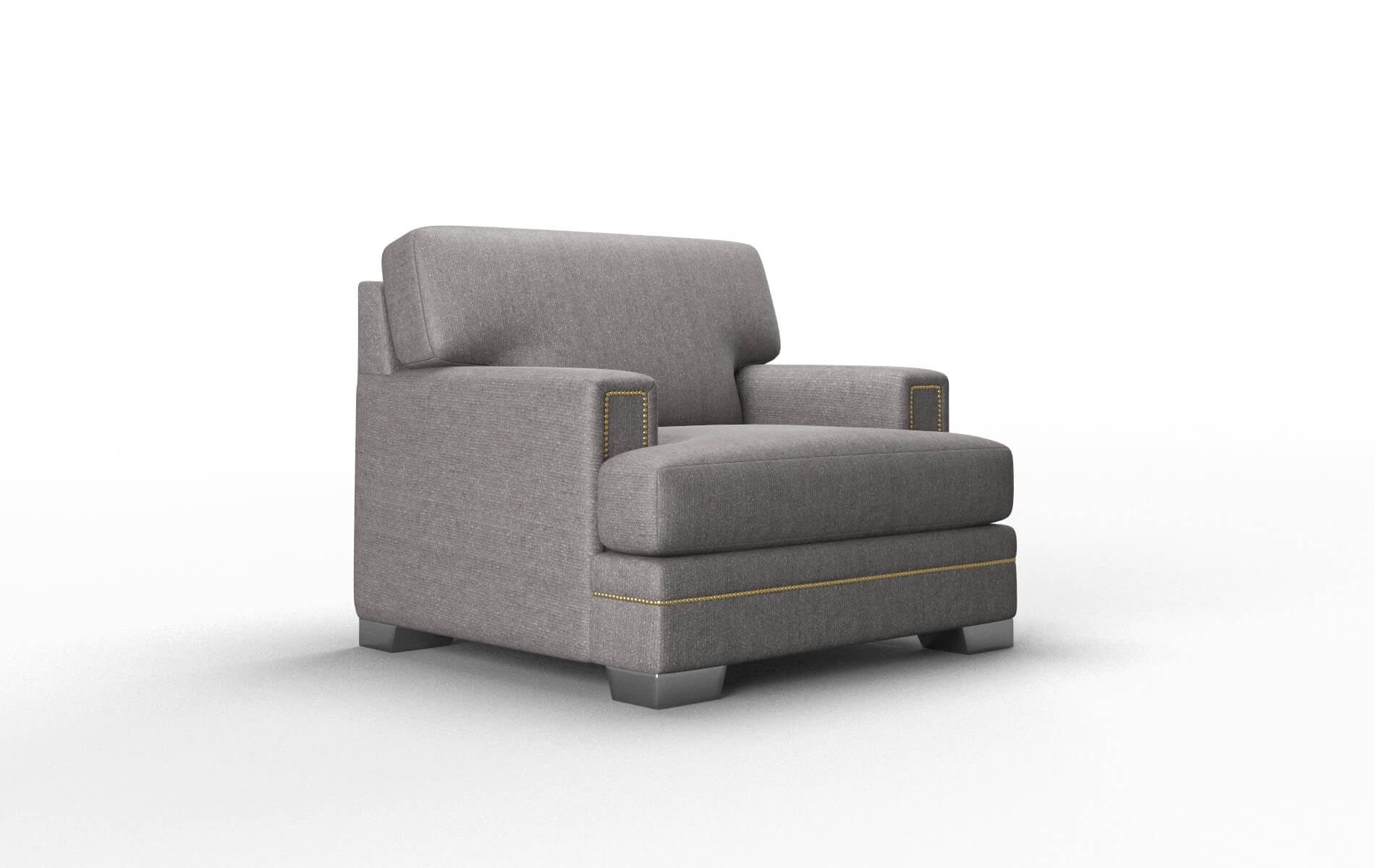 Barcelona Sasha Granite Chair metal legs 2