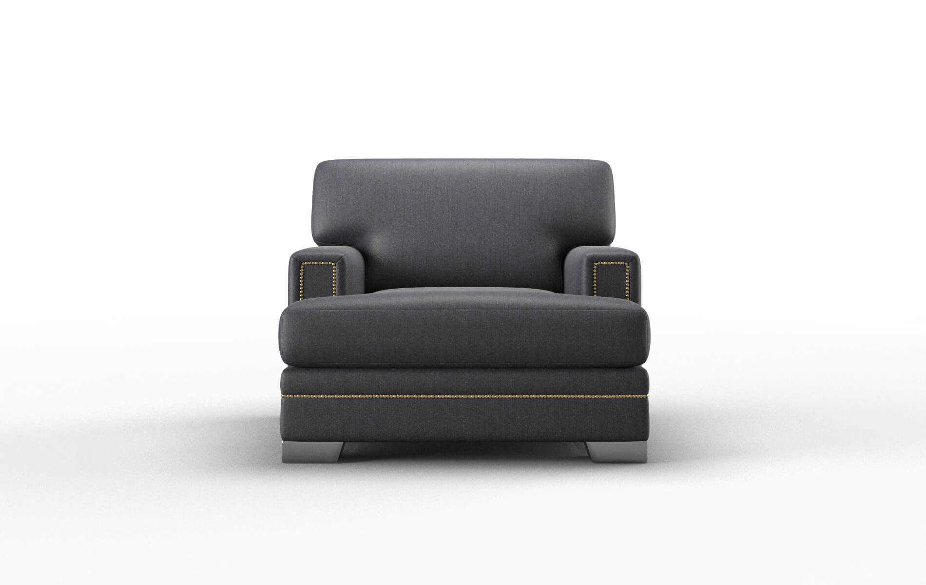 Barcelona Sasha navy Chair Metal Legs  1