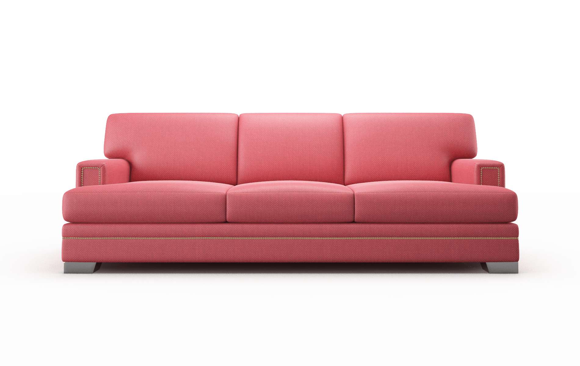 Barcelona Sorrento Berry Sofa metal legs 1