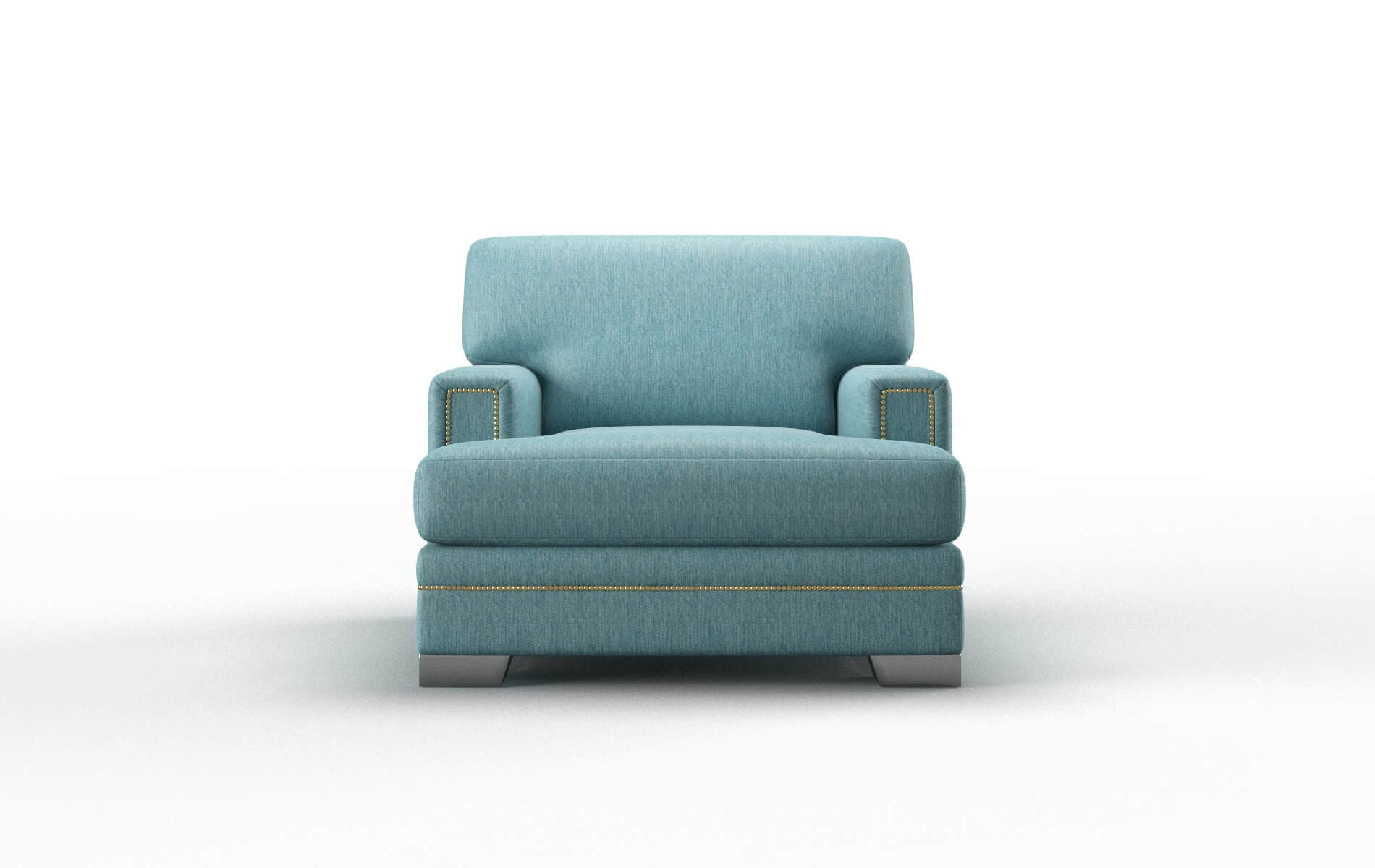 Barcelona Sorrento denim Chair Metal Legs  1