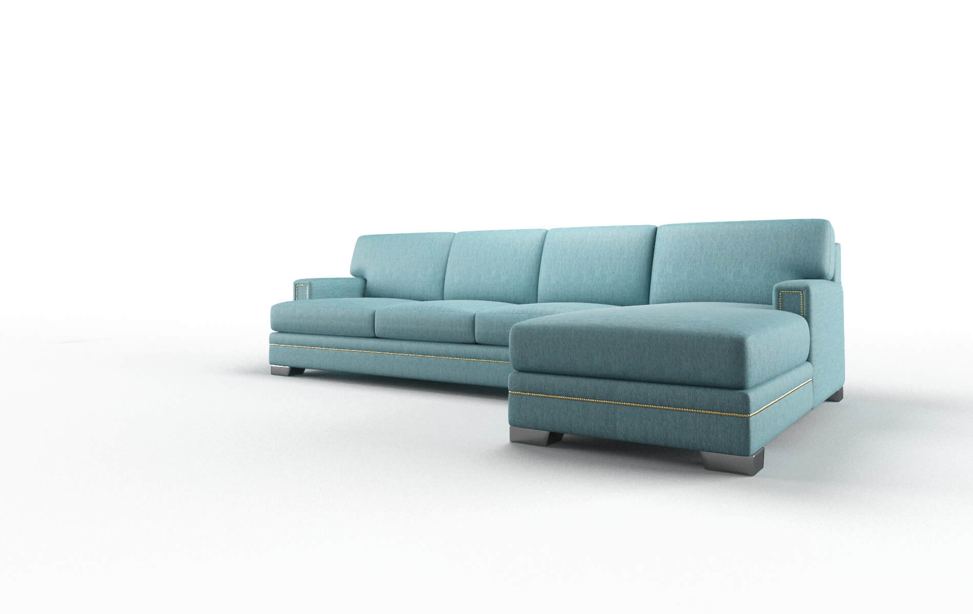 Barcelona Sorrento Denim Panel metal legs 4