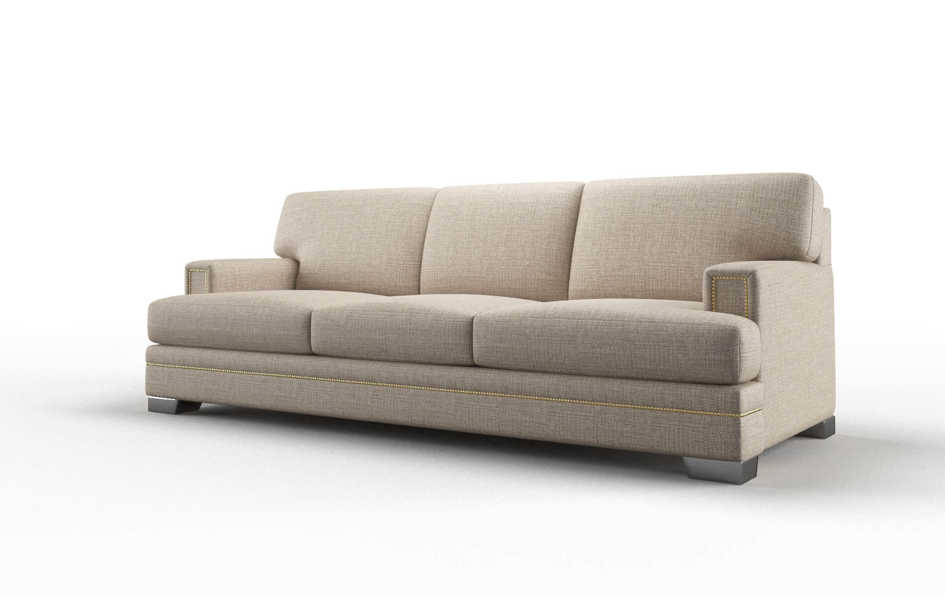 Barcelona Sosoftness 74 Sofa metal legs 4