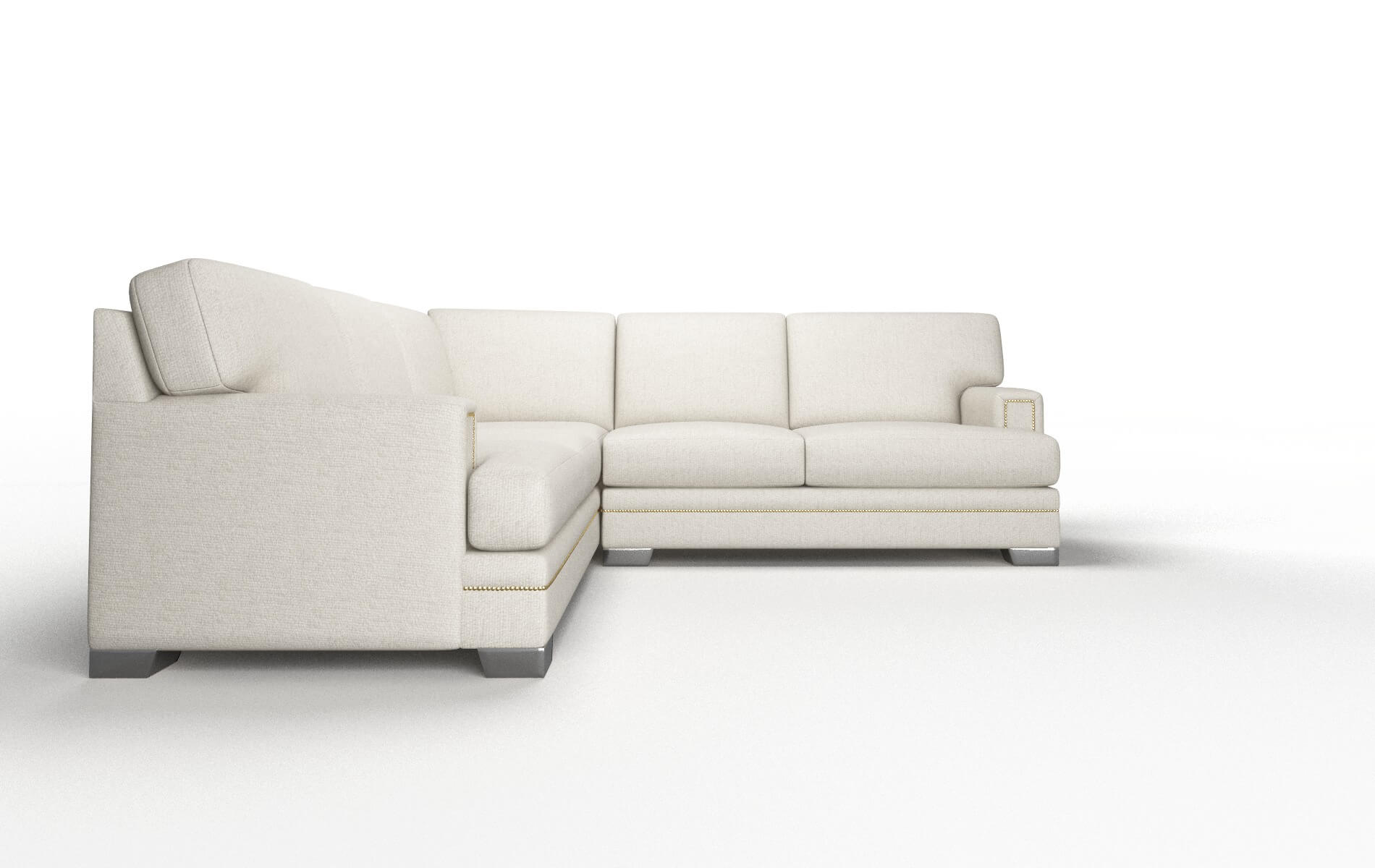 Barcelona Terrain Natural Sectional metal legs 2