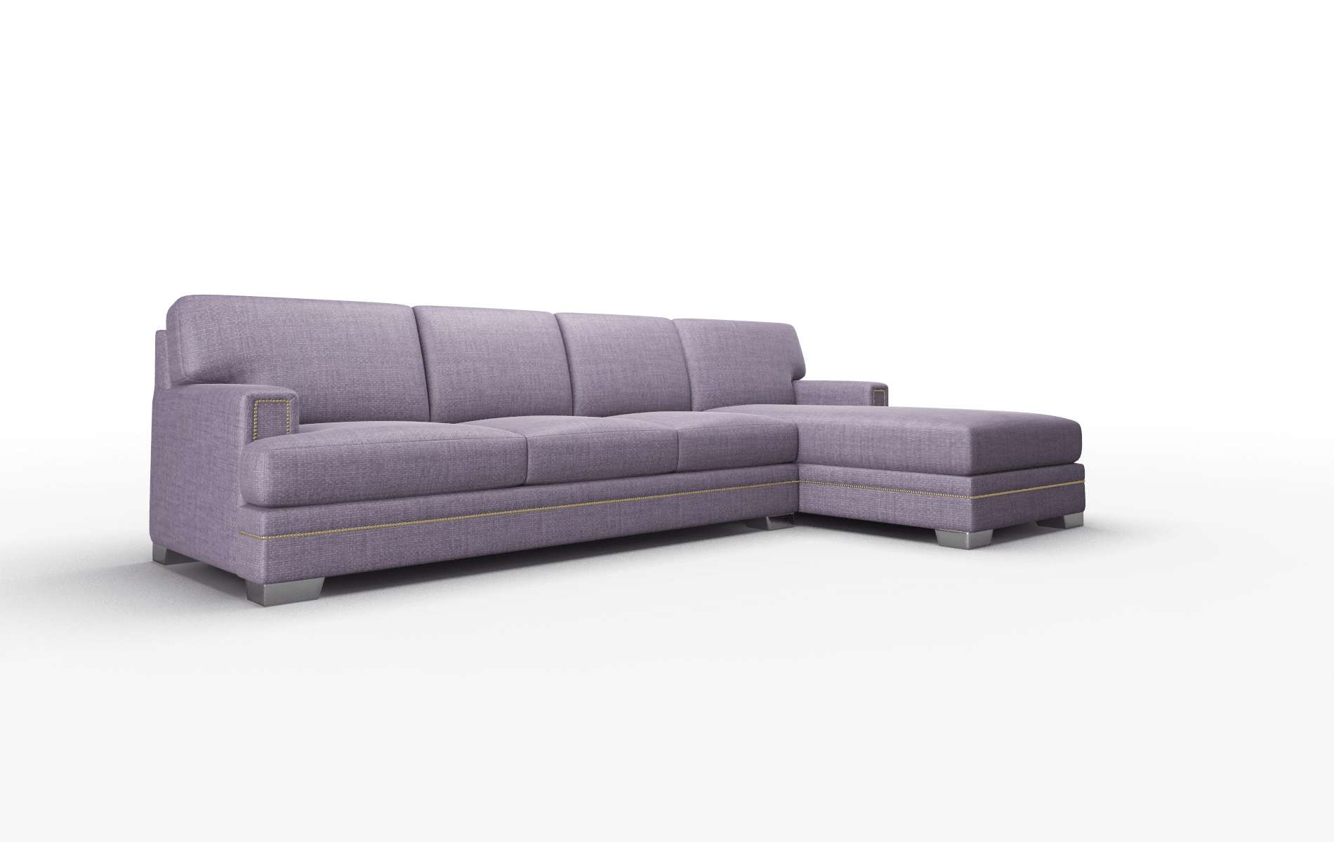 Barcelona Tess Blackberry Panel metal legs 2