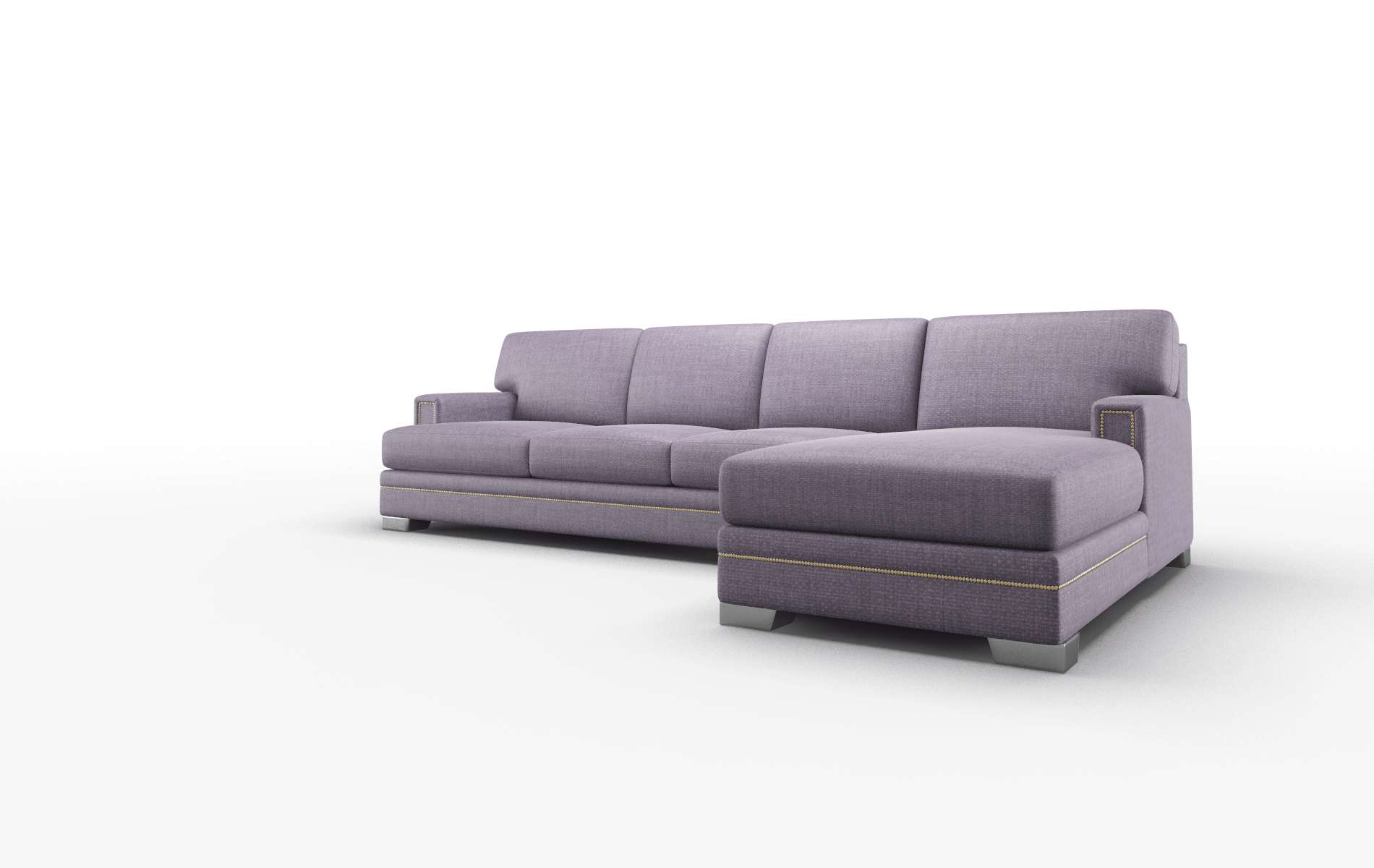 Barcelona Tess Blackberry Panel metal legs 4