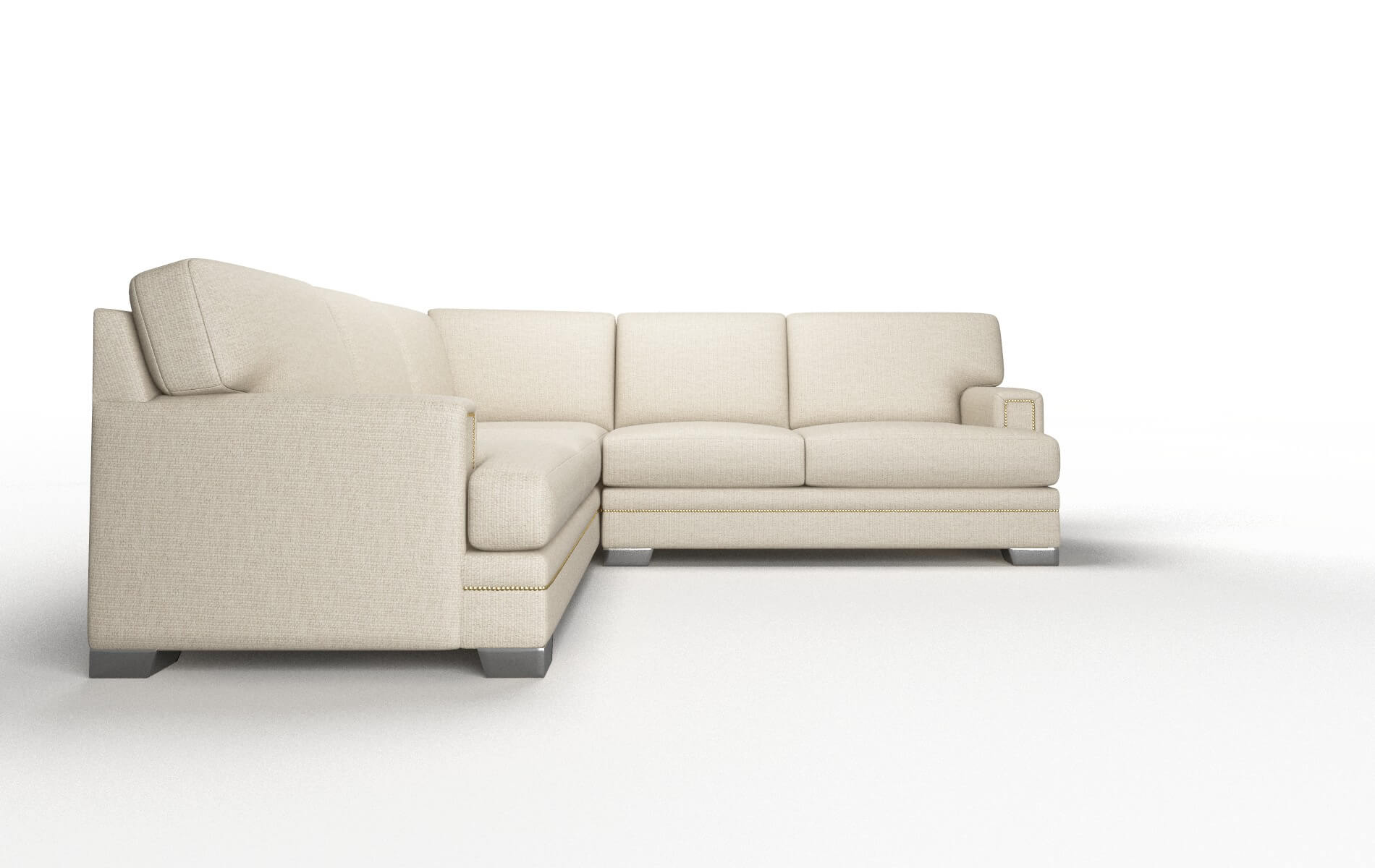 Barcelona Urban_d Silver Sectional metal legs 2