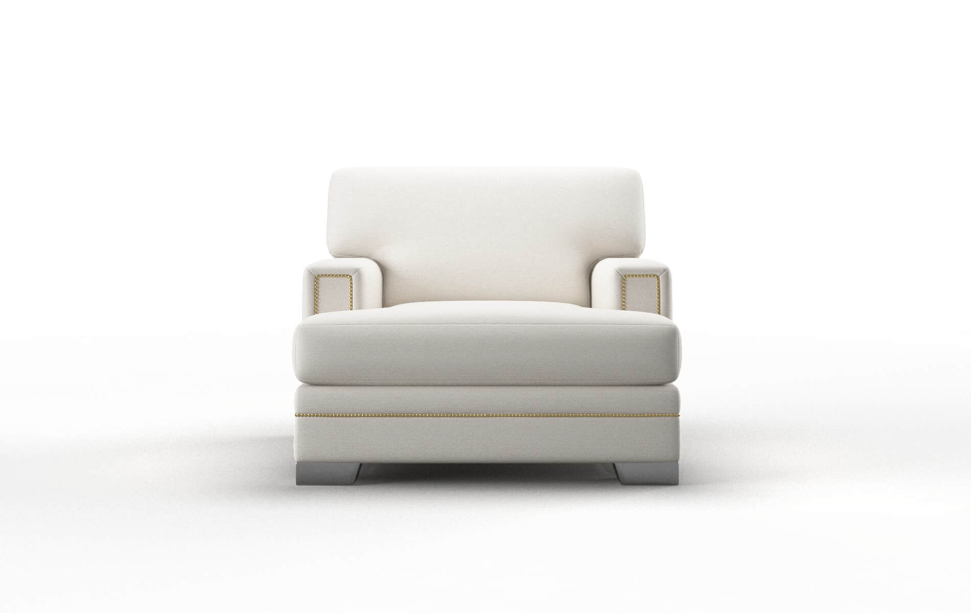 Barcelona Venice eggshell Chair Metal Legs  1