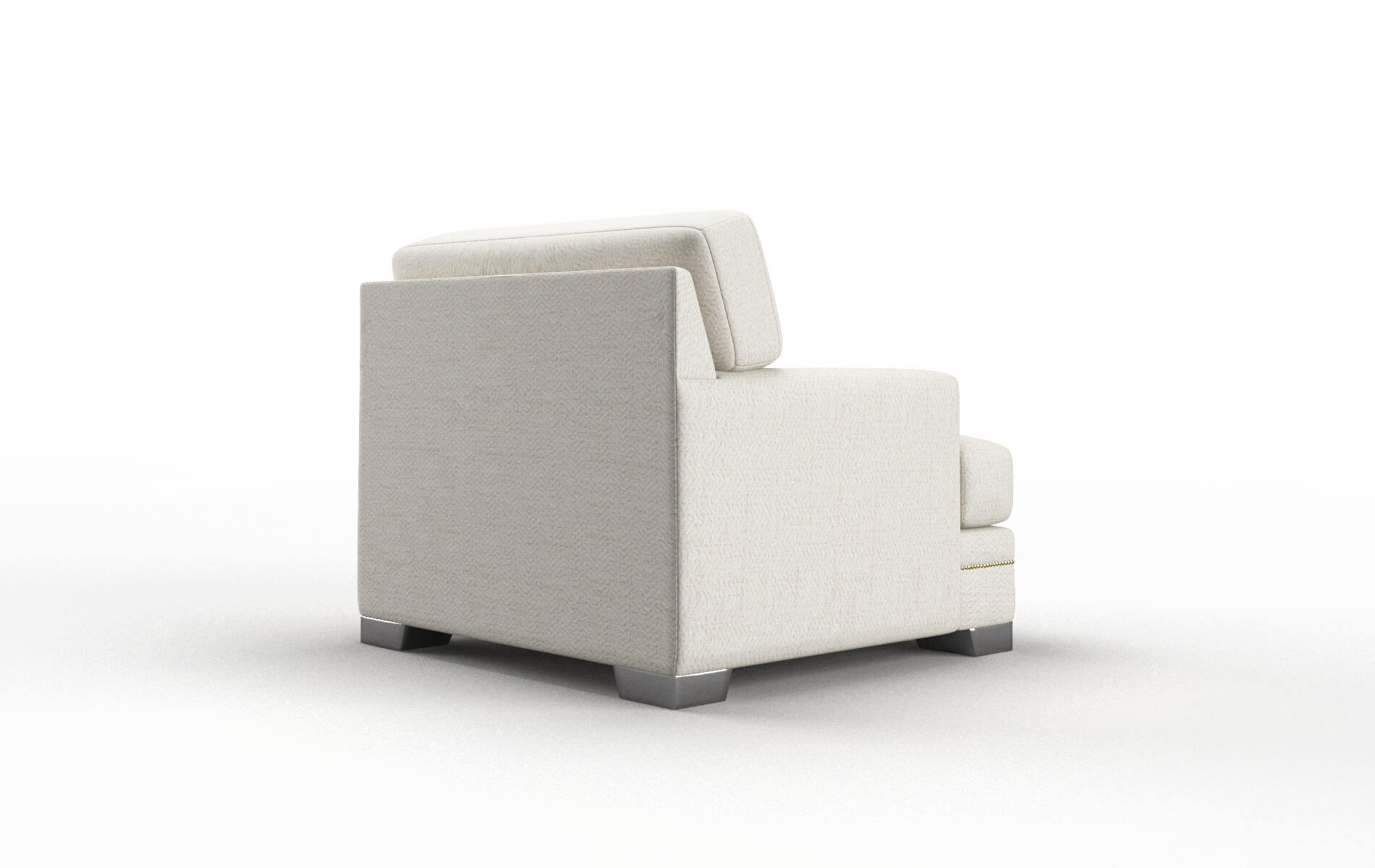 Barcelona Venus Cream Chair metal legs 5