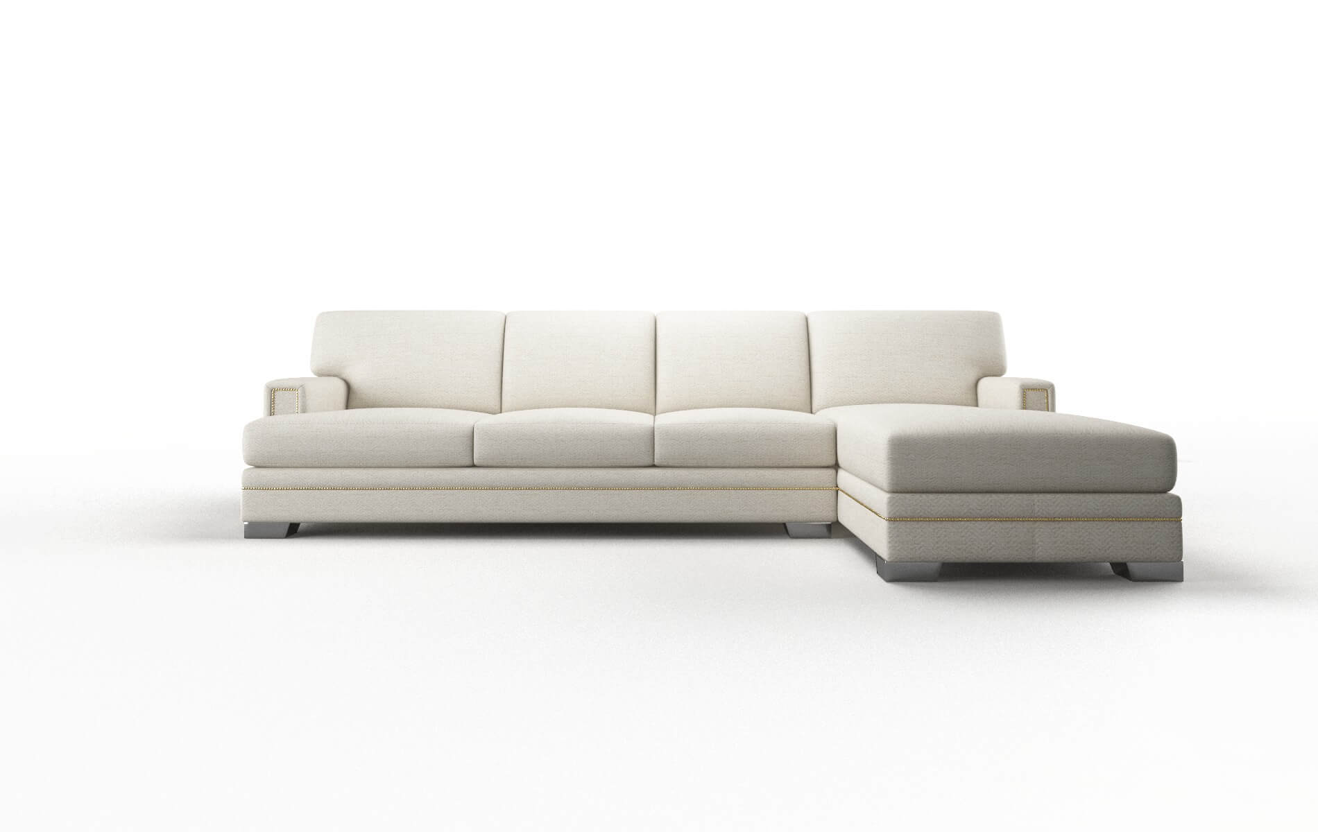 Barcelona Venus cream Panel Metal Legs  1