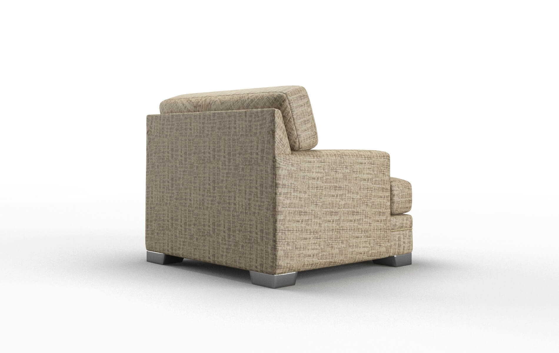 Barcelona Venus Mocha Chair metal legs 5