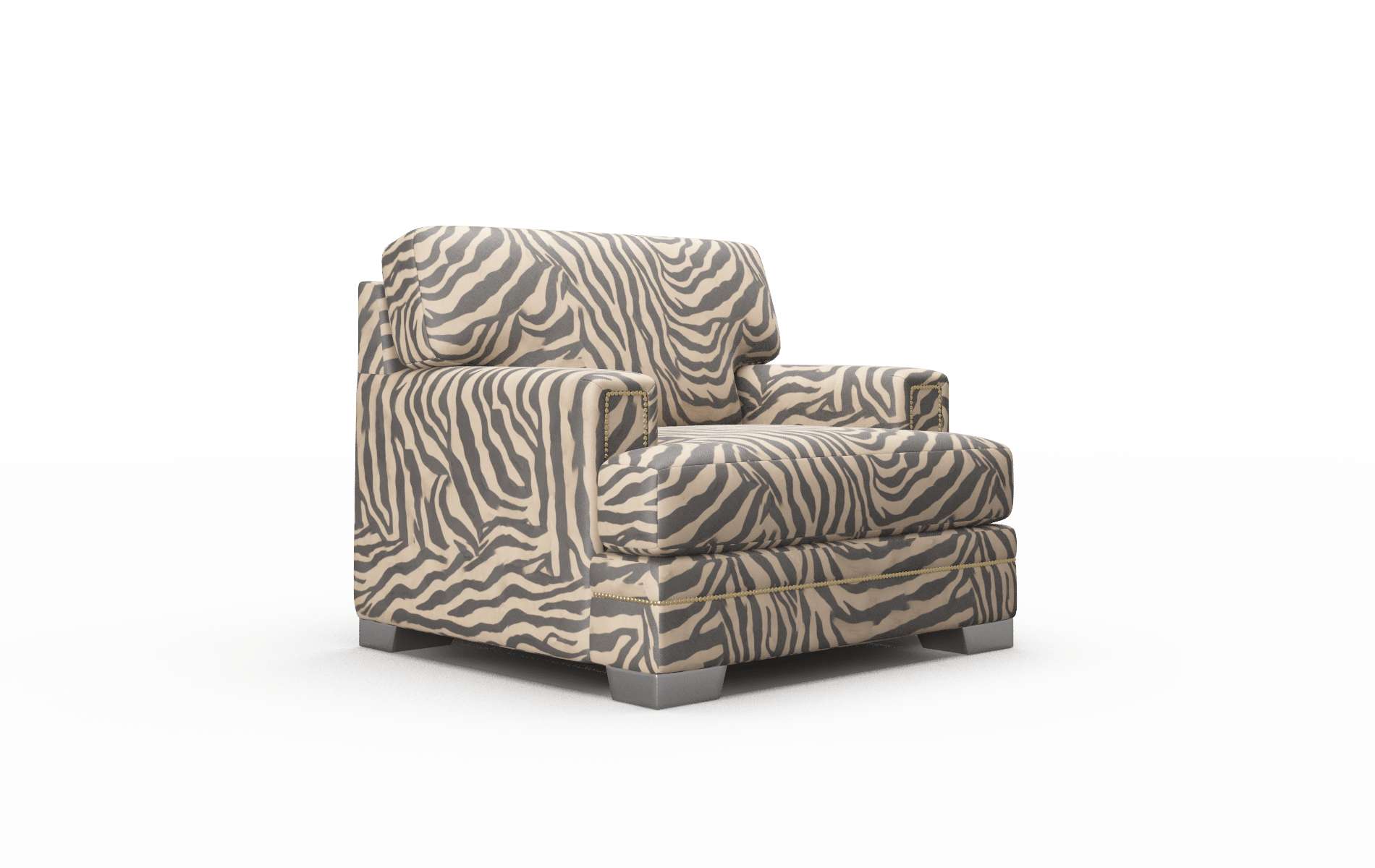 Barcelona Zambia Coffee Chair metal legs 2