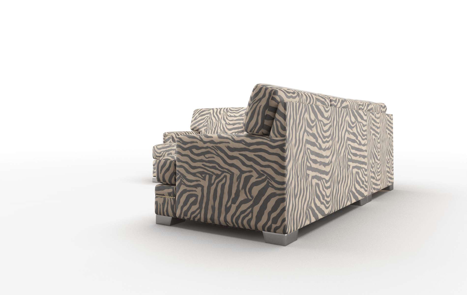 Barcelona Zambia Coffee Sectional metal legs 4