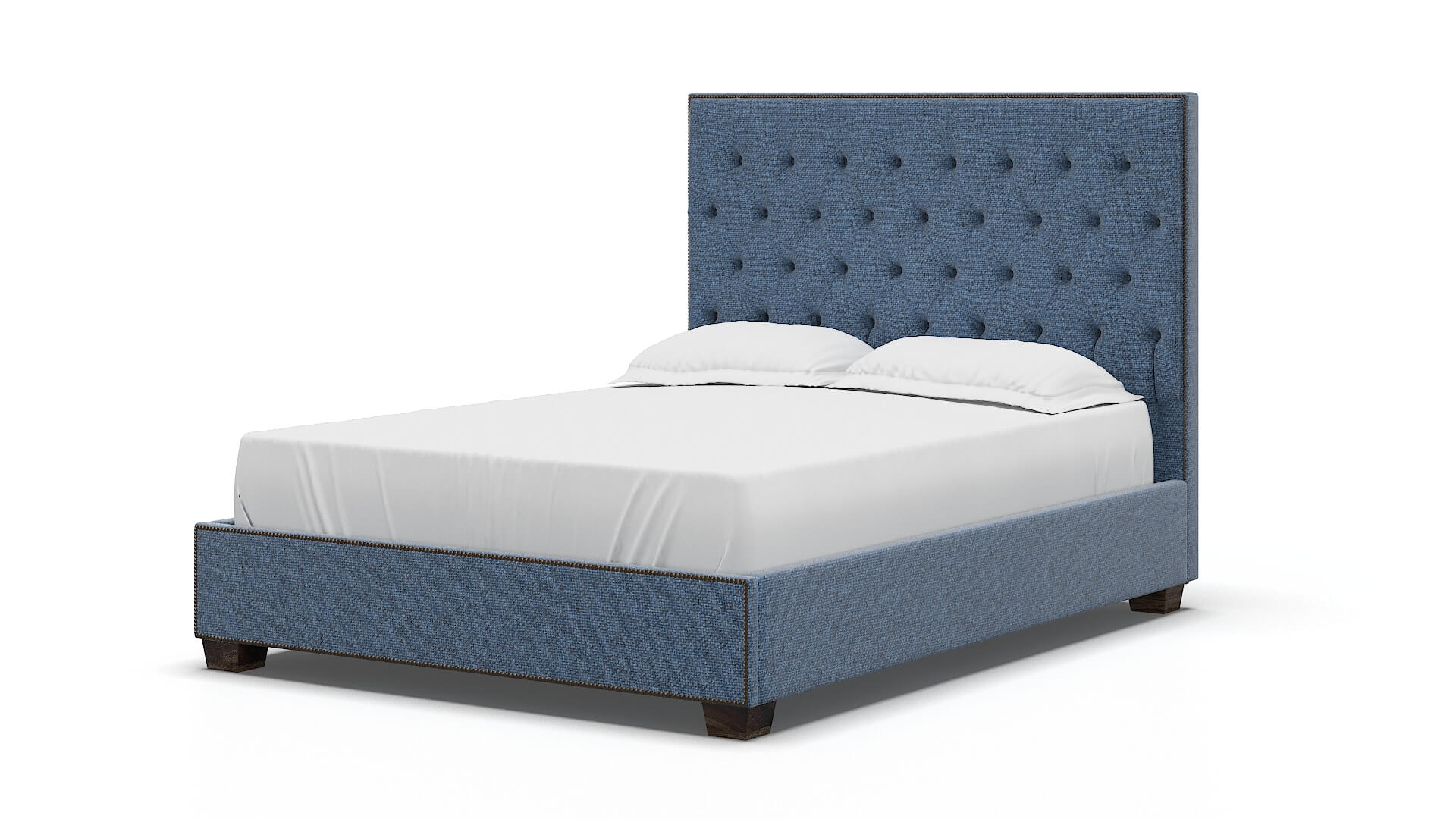 Bellezza Clyde Deep_ocean Bed espresso legs 5