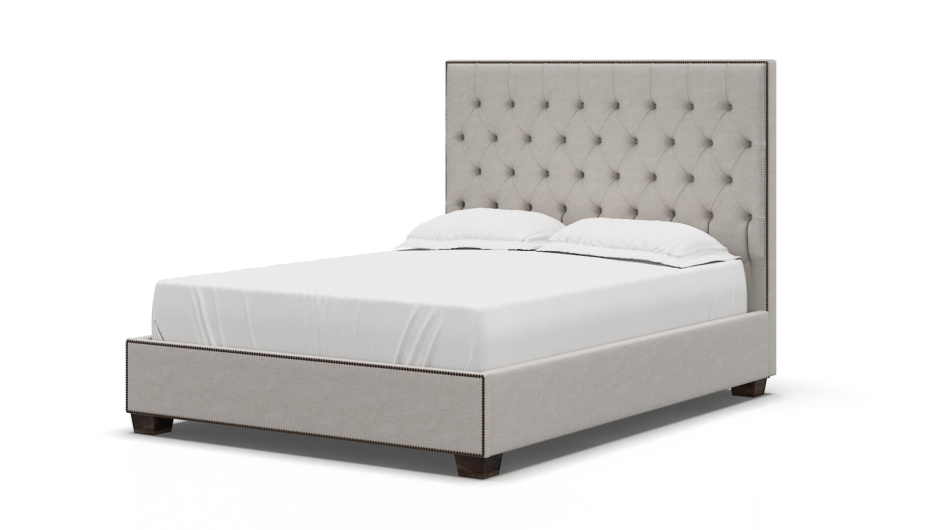 Bellezza Dream_d Stone Bed espresso legs 5
