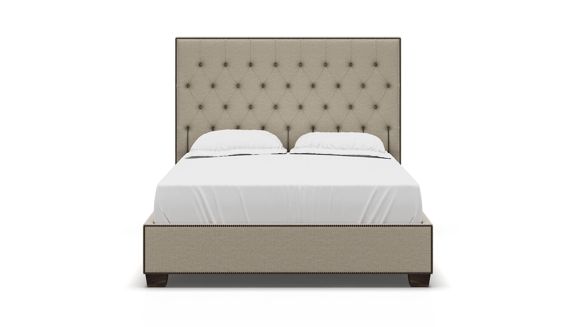 Bellezza Insight Barley Bed espresso legs 1