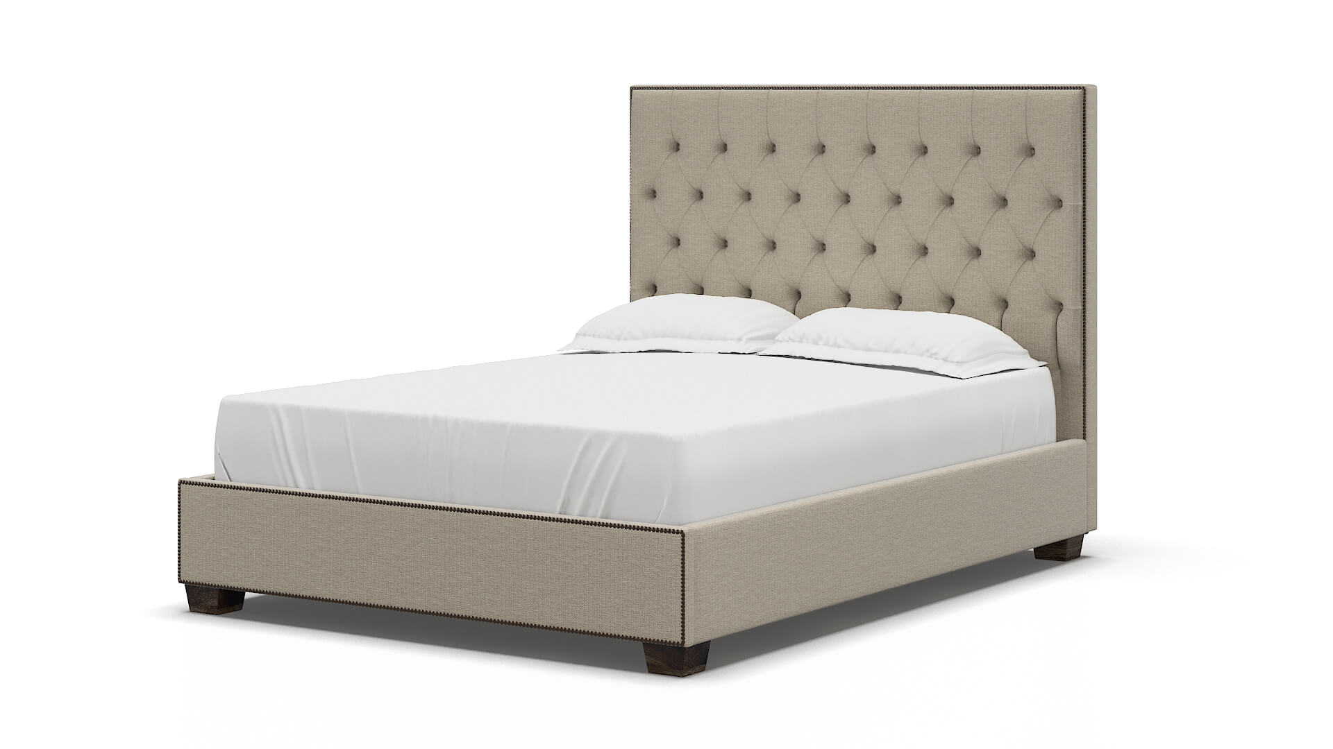 Bellezza Insight Barley Bed espresso legs 5