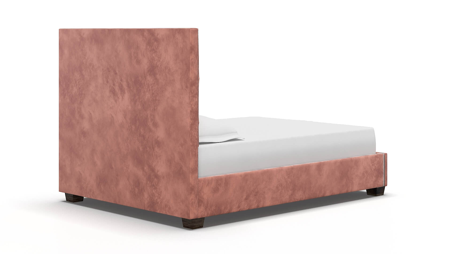Bellezza Naples Blush Bed espresso legs 4