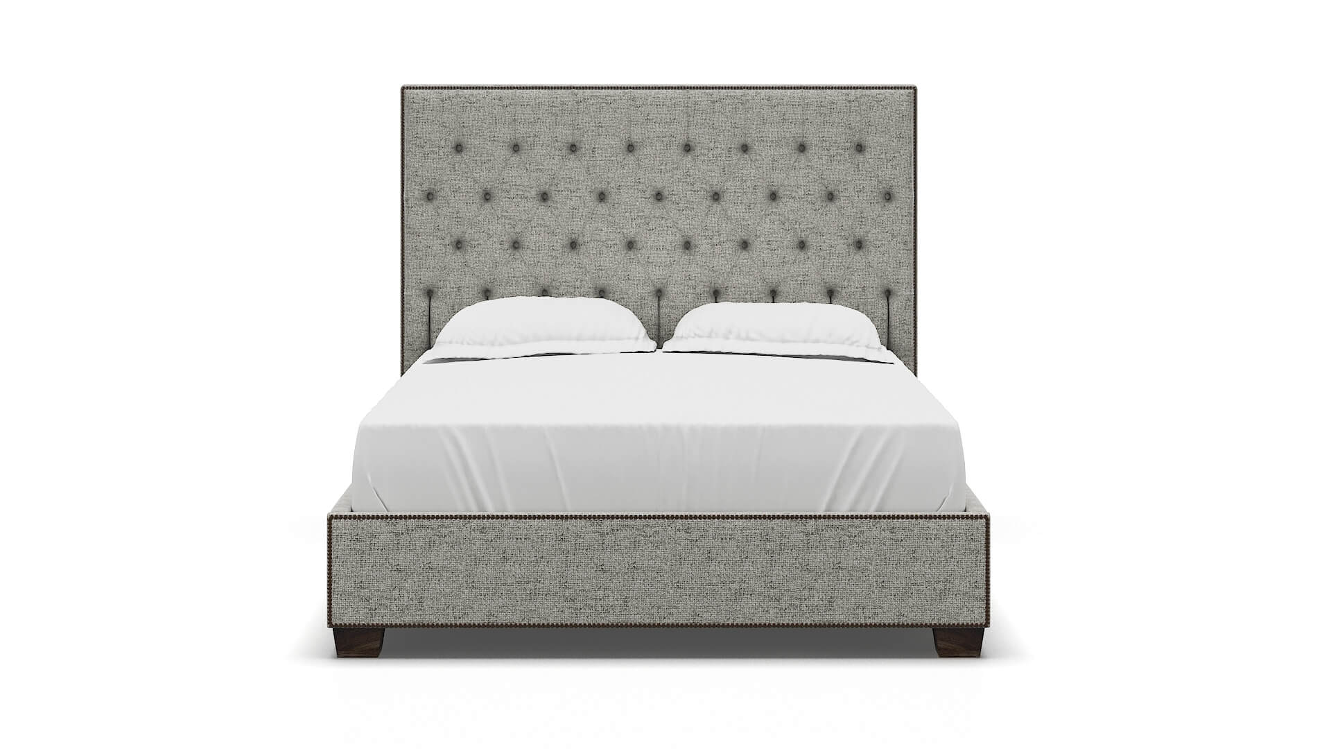 Bellezza Oceanside Granite Bed espresso legs 1