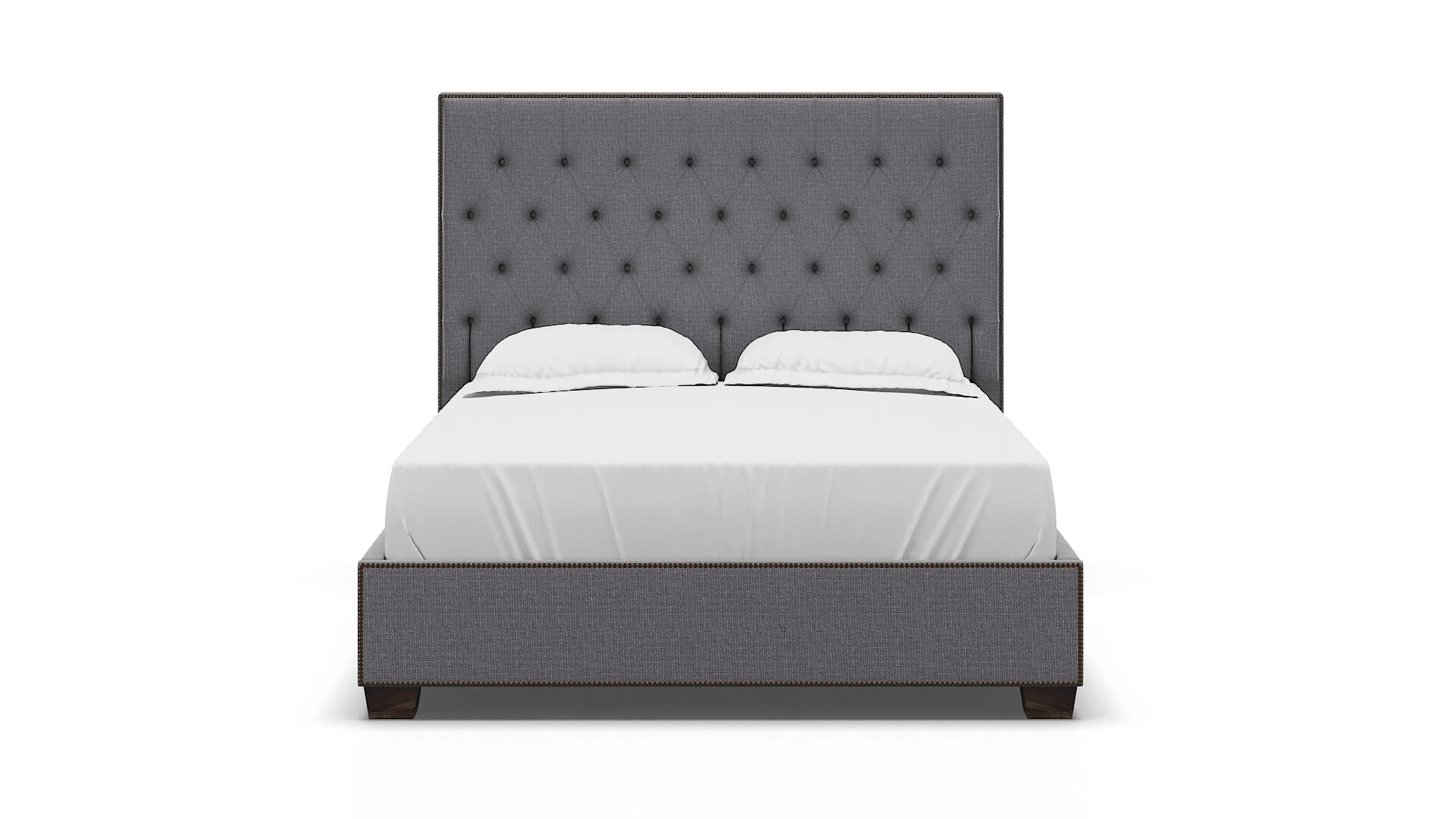 Bellezza Parker Ash Bed espresso legs 1