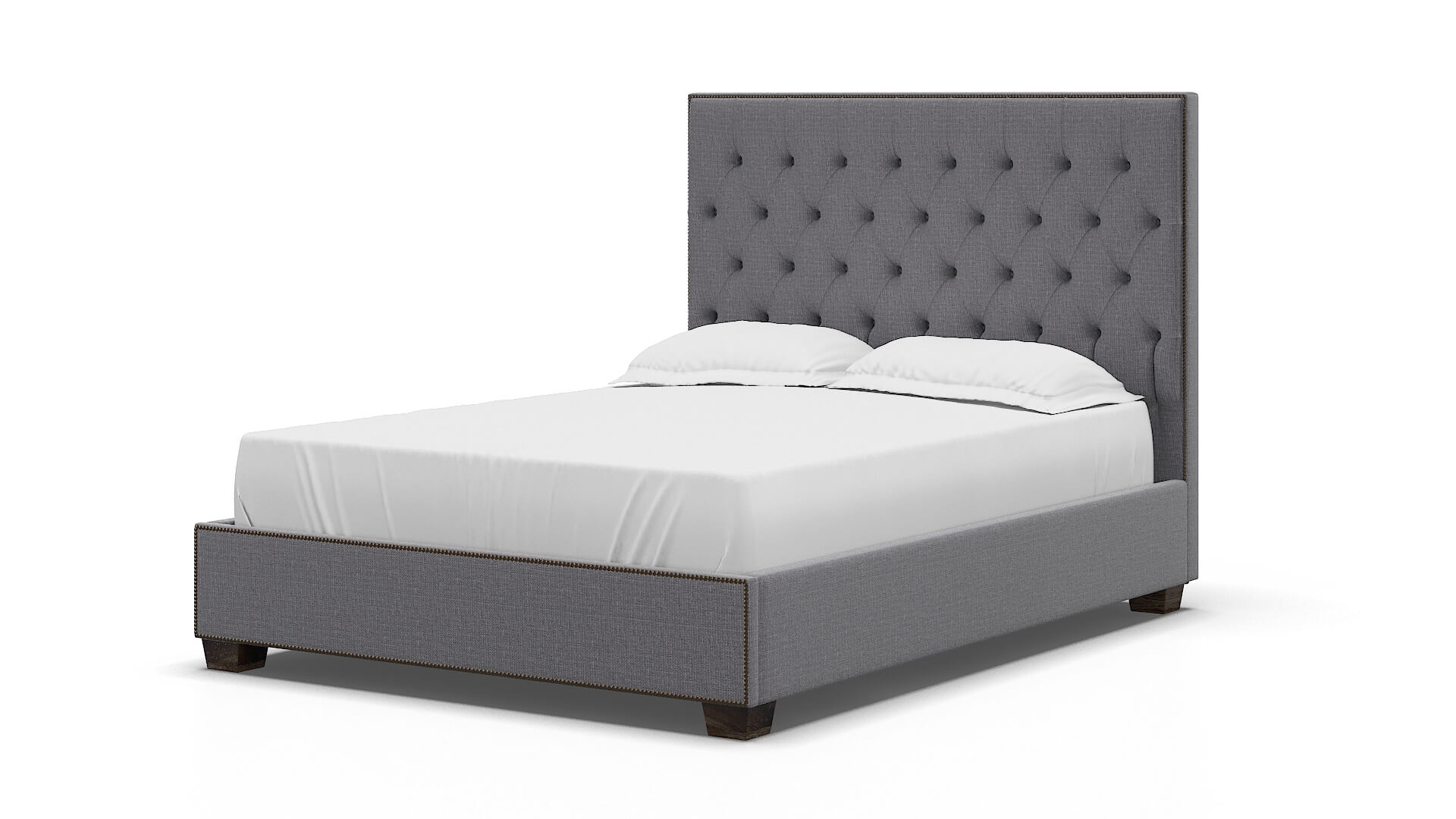 Bellezza Parker Ash Bed espresso legs 5